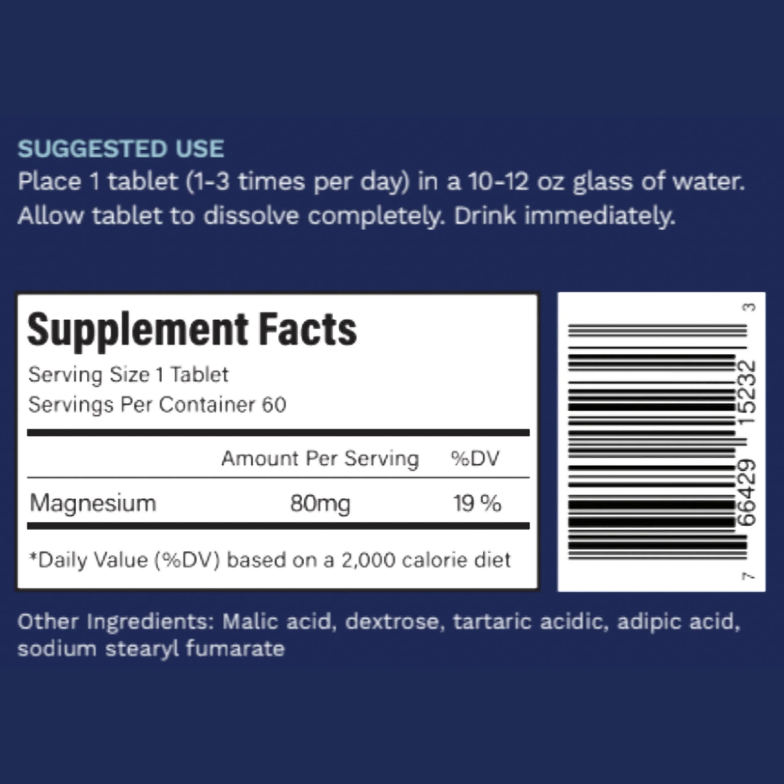 Active H2 Ultra Hydrogen Water Tablet - Optimize Health, Support Immunity, and Balance Antioxidants with Benefits of Molecular Hydrogen (1 Bottle, 60 Tablets) - Image 5