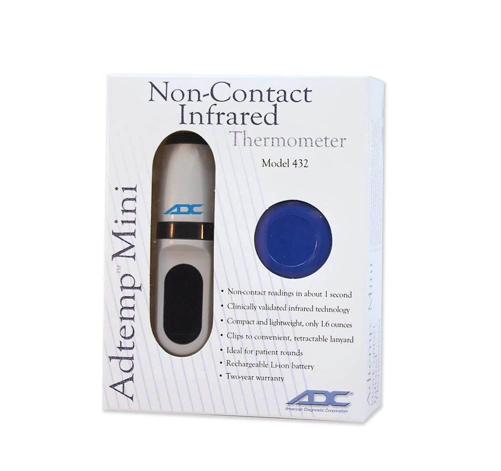 Adtemp Non-Contact Thermometer LCD Display 432 1 Each - Image 3
