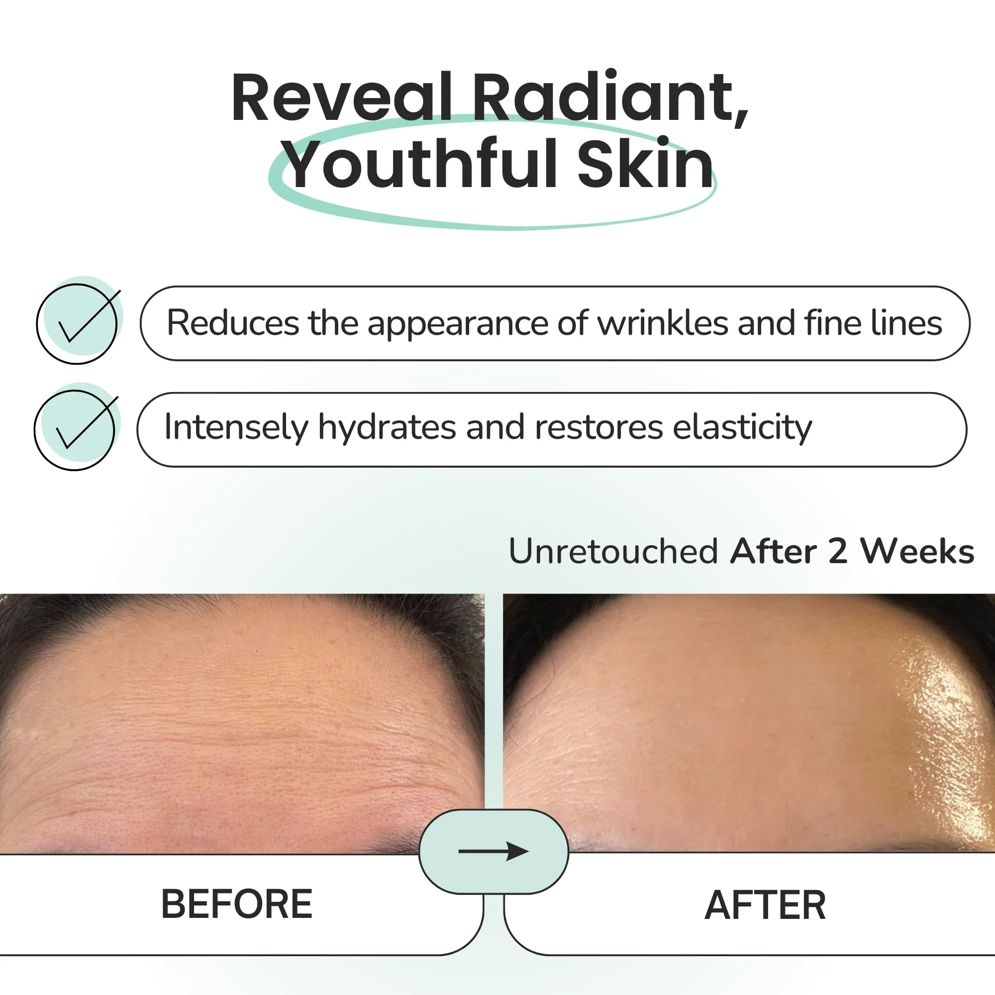 Advanced Forehead Wrinkle Patches Overnight - Anti Wrinkle Patches with Collagen, Peptides, Vitamin E - Strong Adhesion with Full Coverage for Forehead Wrinkles & 11 Lines, Made in Korea, 10 Count - Image 3