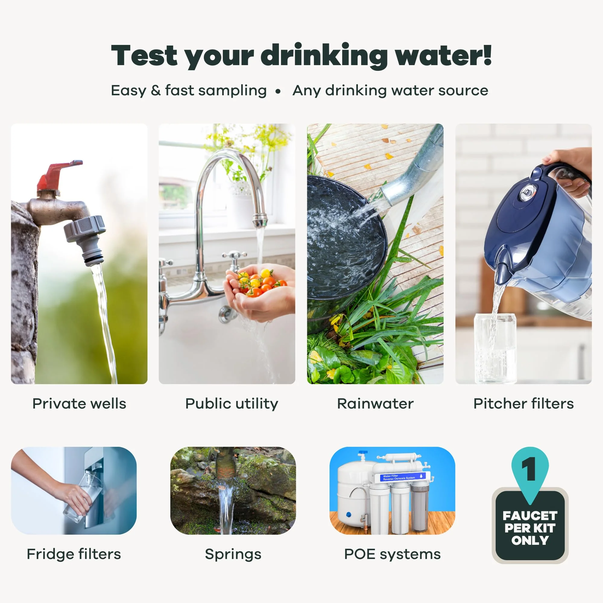 Advanced Home Water Test Kit | Well or City | EPA Certified Drinking Water Labs | Tests for: 116 Analytes, incl. Lead, Copper, Hardness & Alkalinity and More | #1 Best Home Water Test - Wirecutter - Image 3