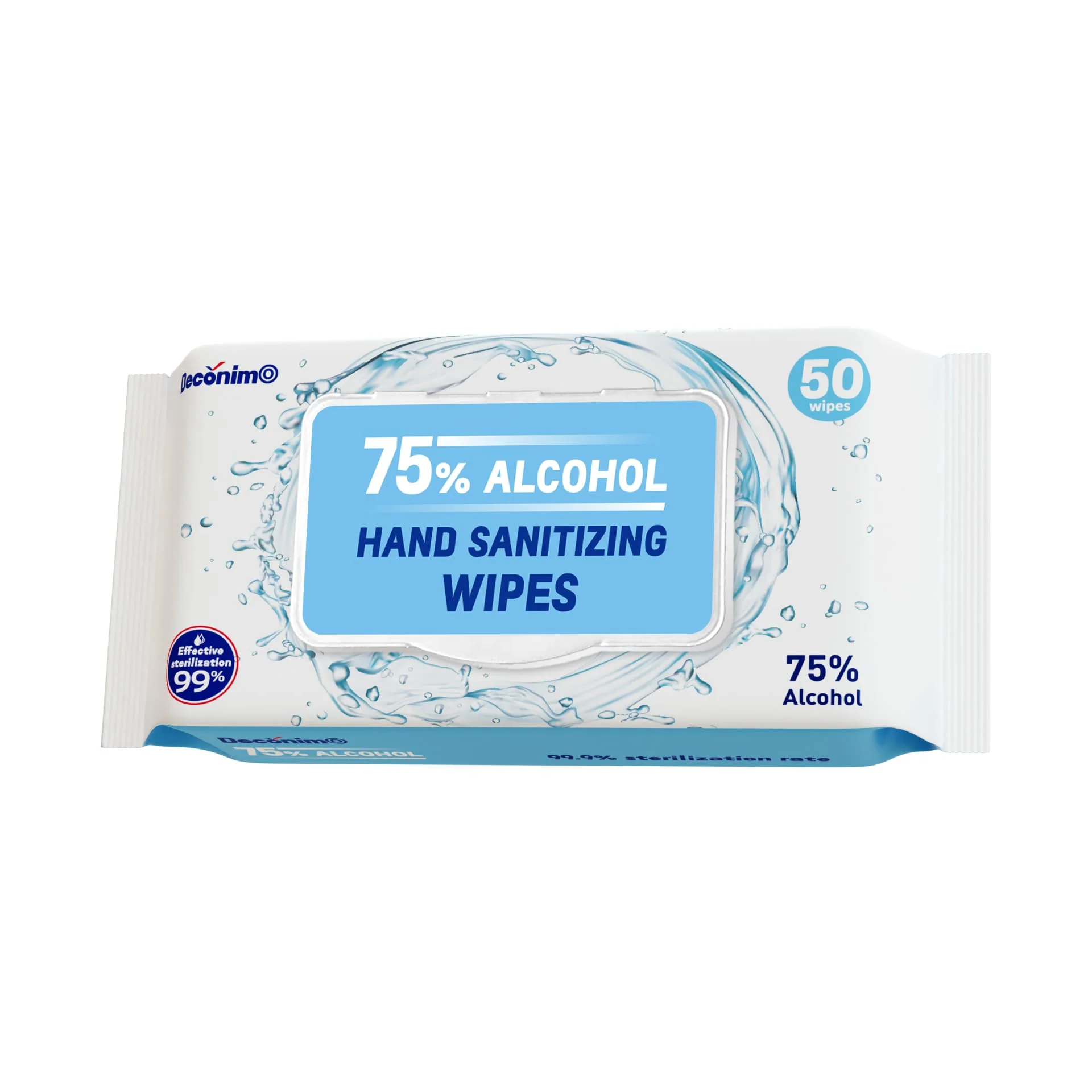 Advanced Large 75% Alcohol Hand Sanitizing Wipes, 4 Packs of 50 (200 count +20 travel wipes) - (Each Wipe Size 6" x 8") - Image 7