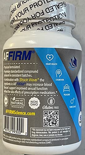 Affirm Science L-Citrulline Dietary Supplement 750mg 60 Tablets | Circulation and Male Performance | Created by Dr. Judson Brandeis - Image 5