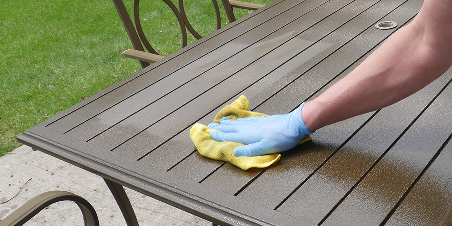 AL-NEW Aluminum Restoration Cleaning Solution | Clean & Restore Patio Furniture, Stainless Steel, and Other Household Metal Surfaces (32 Ounce Kit) - Image 3