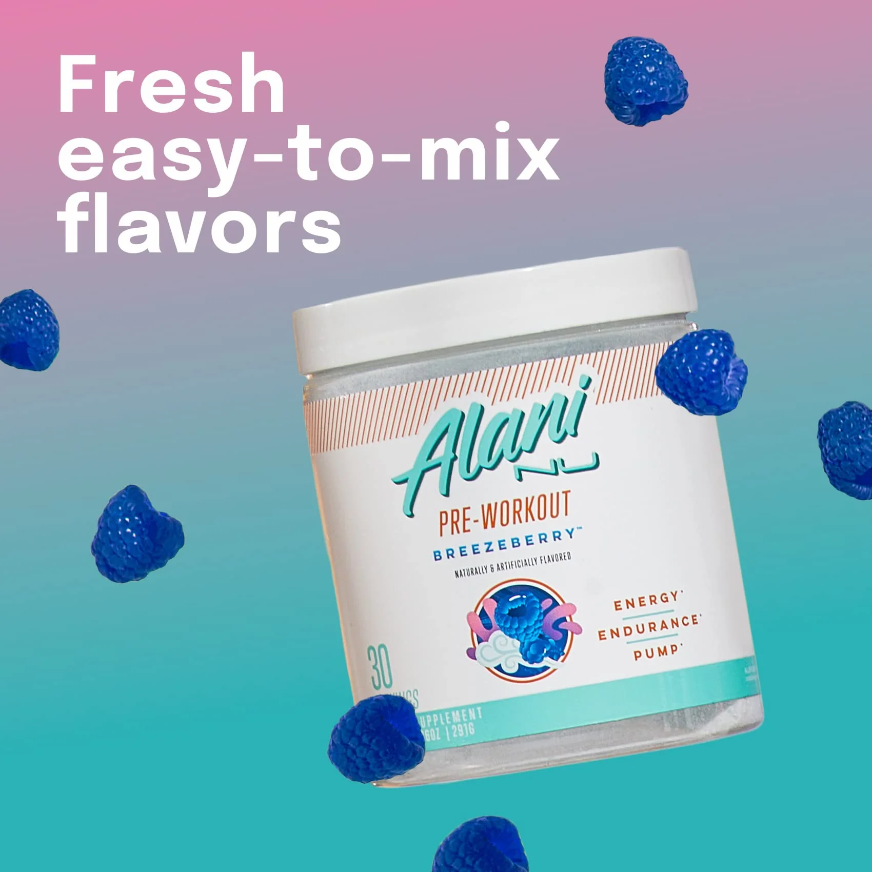 Alani Nu Pre Workout Powder Rainbow Candy, Amino Energy Boost, Endurance Supplement, Sugar Free, 200mg Caffeine, L-Theanine, Beta-Alanine, L-Citrulline, 30 Servings - Image 6