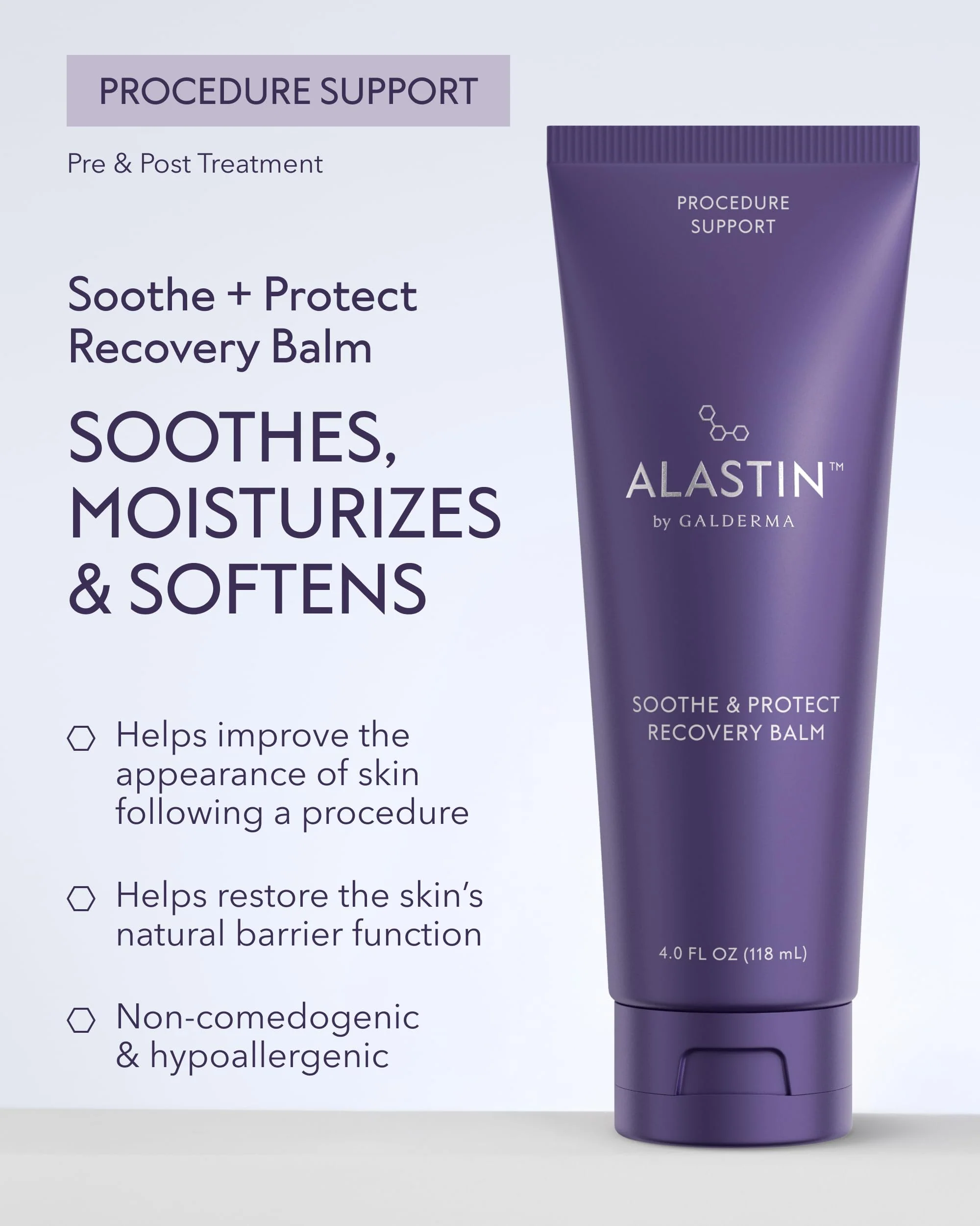 ALASTIN Skincare Soothe + Protect Recovery Balm (4 oz) | Post-Treatment Recovery Moisturizing Cream | Hydrating & Soothing Body Moisturizer - Image 7