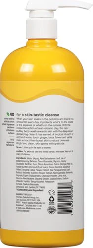 Alba Botanica Hawaiian Detox Body Wash, Anti-Pollution Volcanic Clay, 32 Oz - Image 12