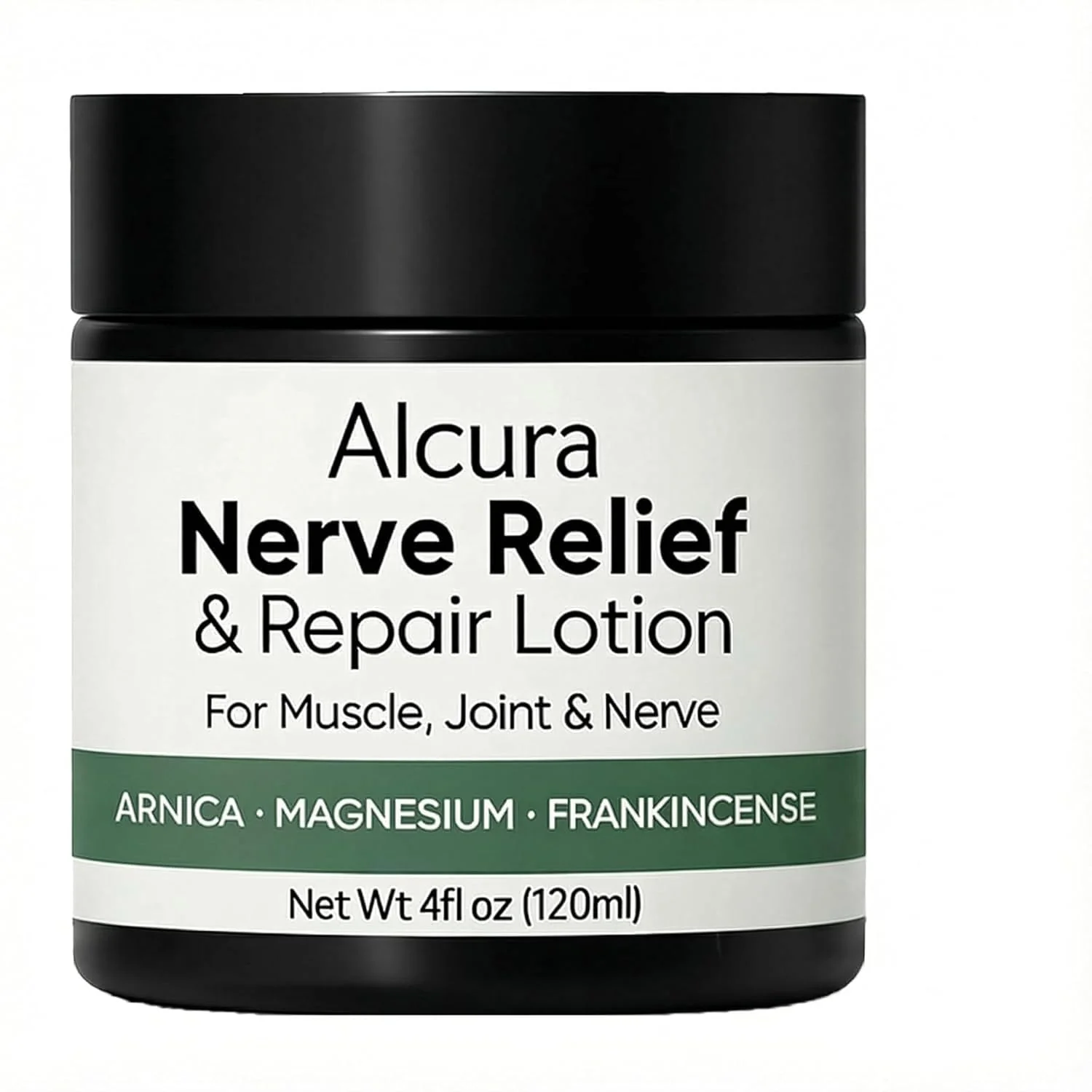 Alcura Nerve Cream, Alcura Neuropathy Lotion with Arnica, Daily Nourishment for Health, Suitable for Knee, Lumbar, Neck, Hand and Foot
