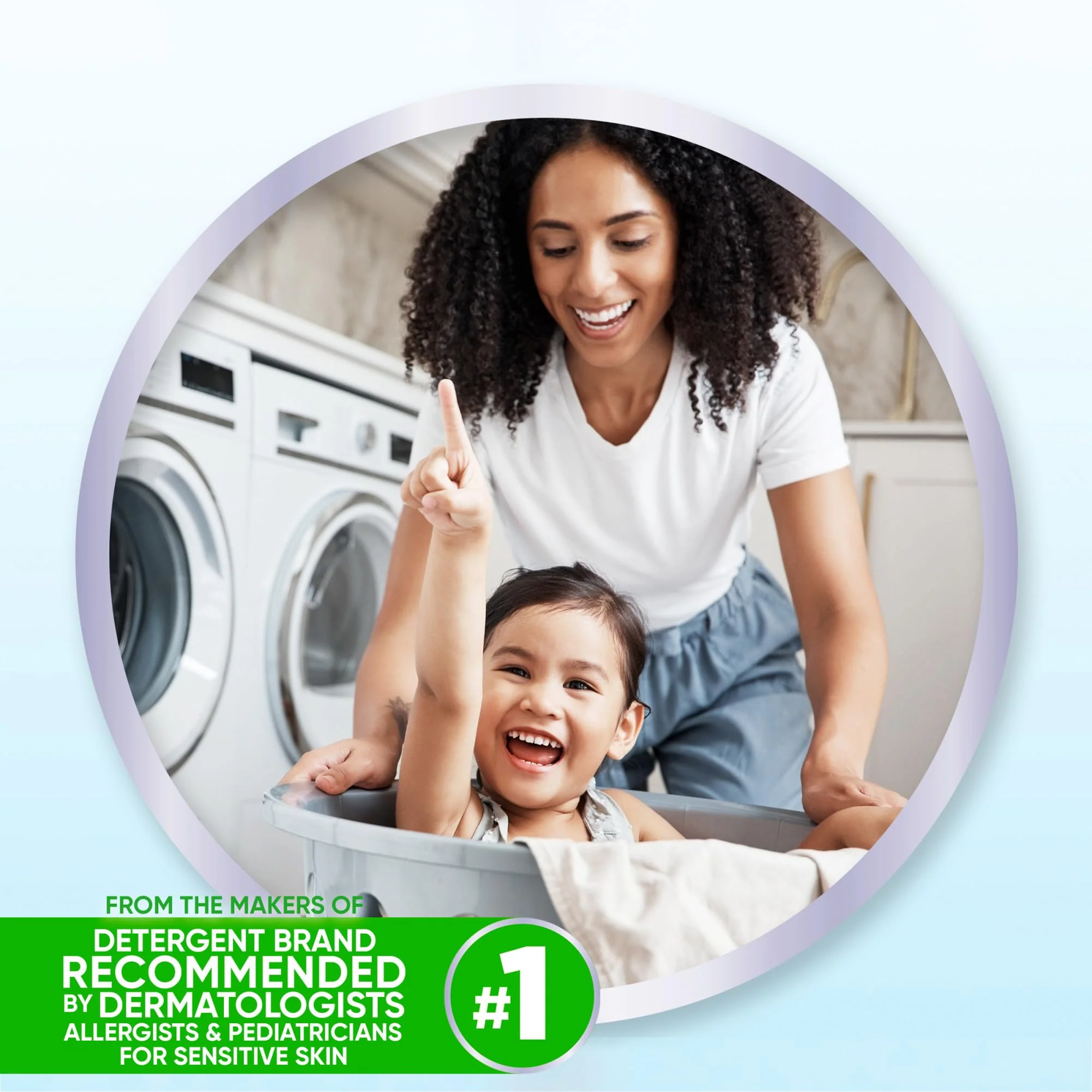 all Fabric Softener Dryer Sheets for Sensitive Skin, Free Clear, 195 Count - Image 4