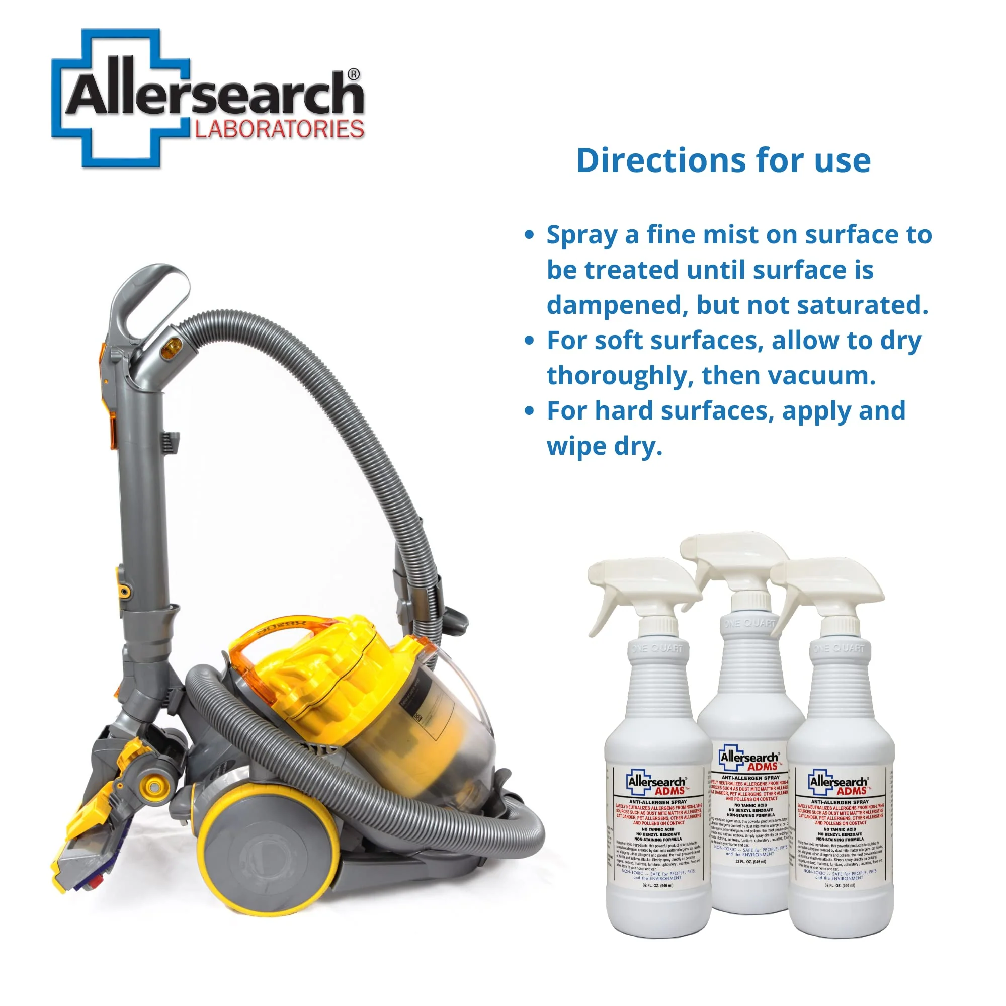 Allersearch ADMS Anti-Allergen Spray 32 - Image 3