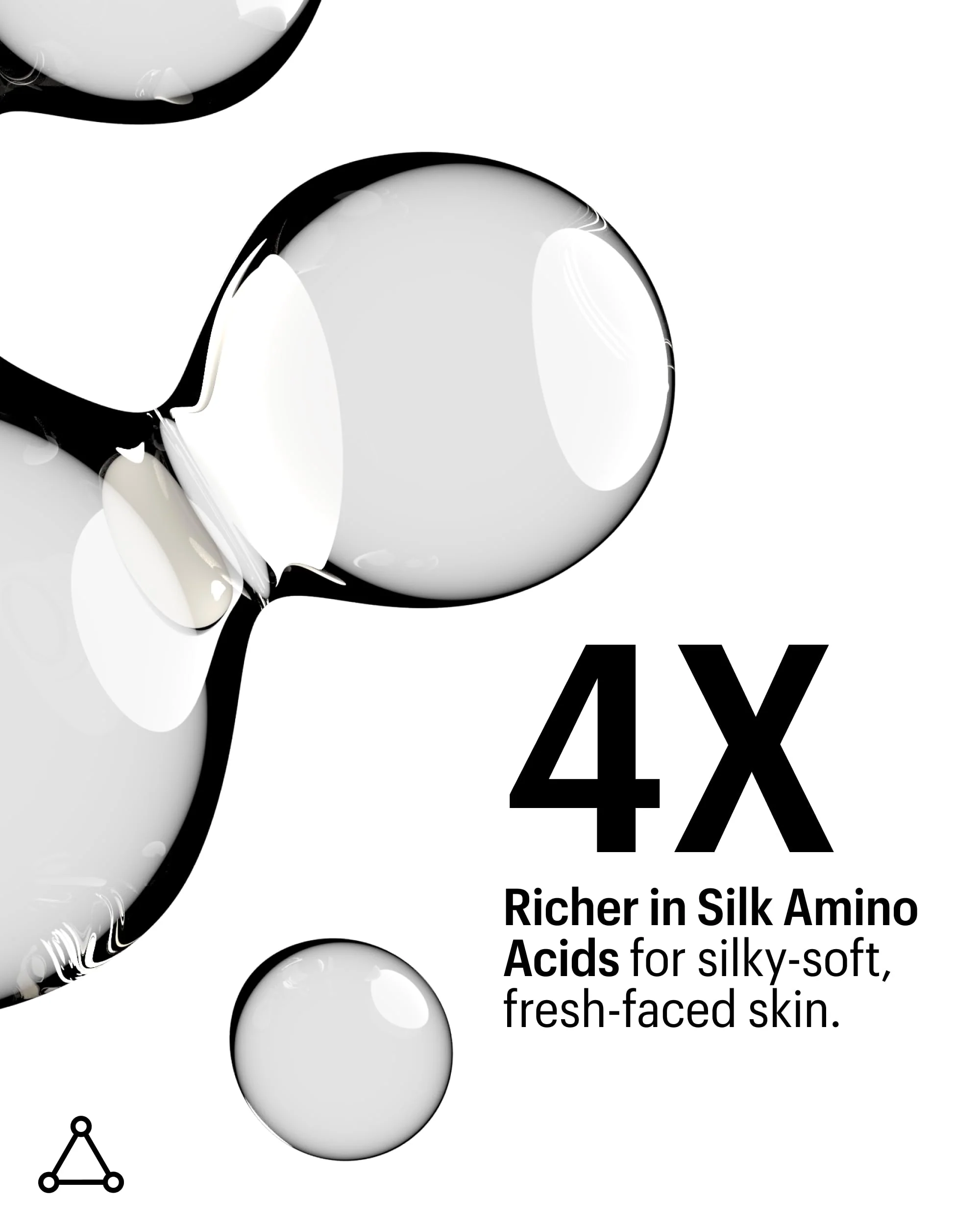 Allies of Skin Hydrating Silk Amino Face Cleanser | Gentle Daily Face Wash with Vitamin C, Astaxanthin & Moringa Oil | Moisturizing and Silky Soft for Dry and Sensitive Skin, 3.4 fl oz - Image 6