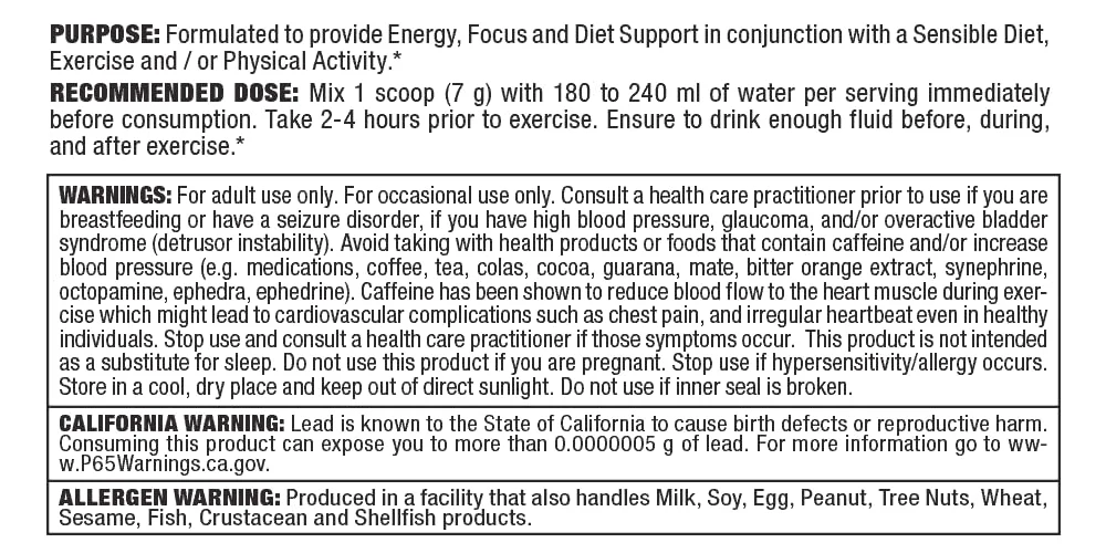 ALLMAX ACUTS Amino Energy Powder with Amino Acids Supplement, Sweet Tea, 30 Servings, Caffeine, Green Coffee Extract, 2000 mg Taurine, L-Carnitine, Sugar Free, Gluten & Dye Free, Amino Acid Drink - Image 4