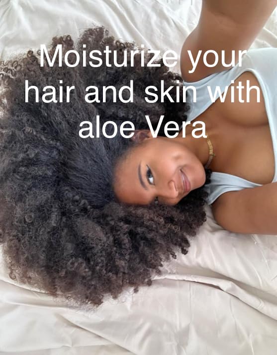 Aloe Vera Gel 100% Pure Natural (Unprocessed) Organic, no additives, Chemicals, thickeners or Water Added. Just Pure Aloe Vera (8 oz) - Image 5