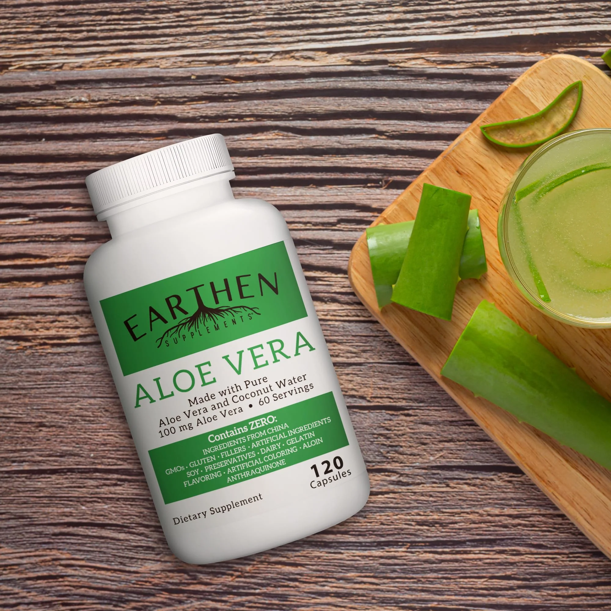 Aloe Vera Supplement | Made with Organic Ingredients | RAW All Natural | Non-GMO - Image 5