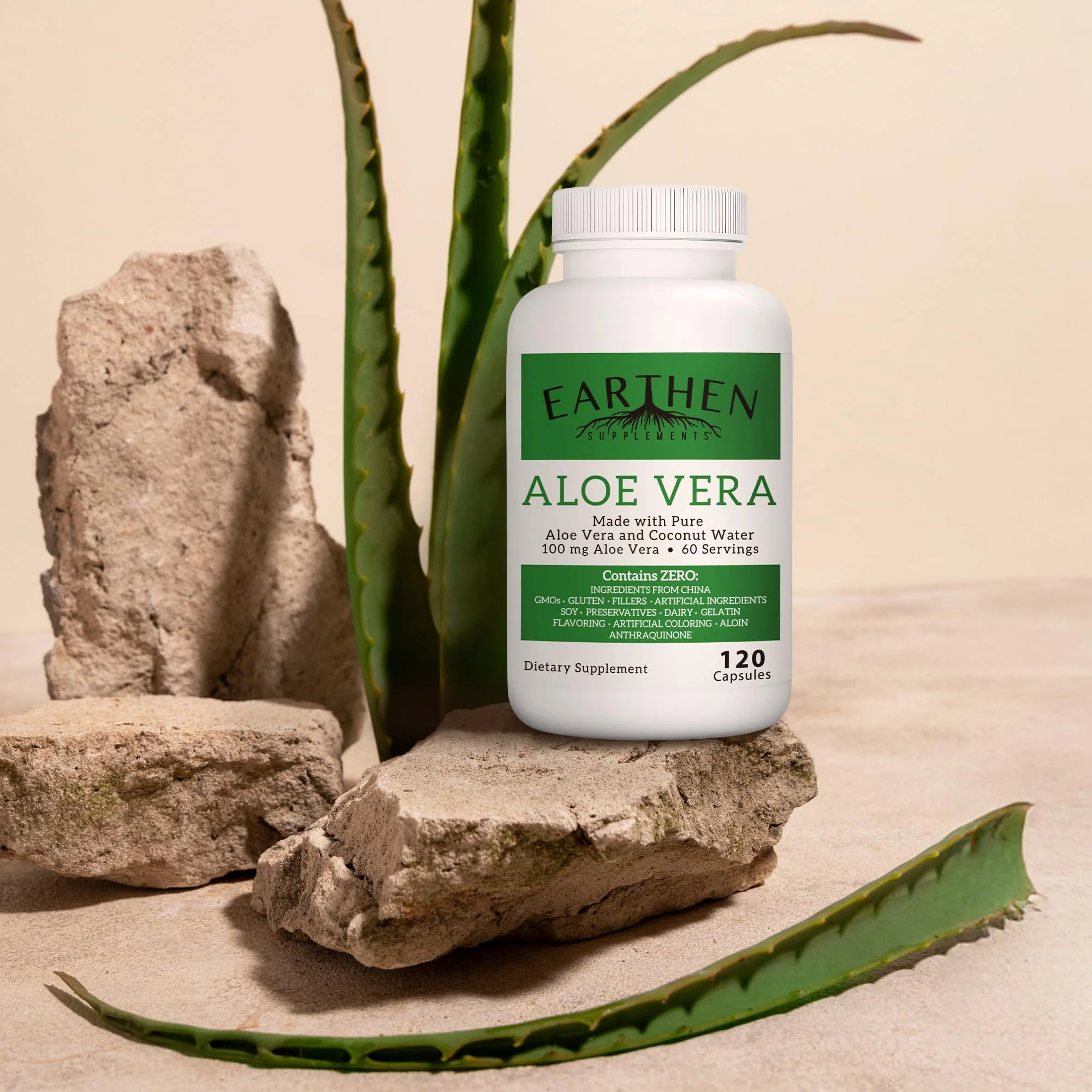 Aloe Vera Supplement | Made with Organic Ingredients | RAW All Natural | Non-GMO - Image 6