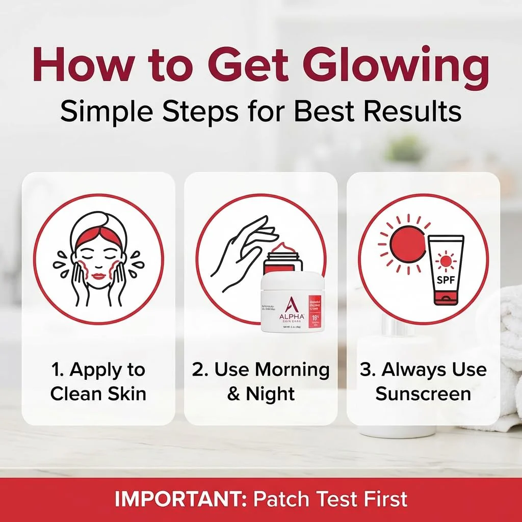 Alpha Skin Care Essential Renewal Cream, 10% Glycolic AHA, Anti-Aging Formula, Reduces Lines & Wrinkles, Alpha Hydroxy Acid Exfoliates for Smoother Skin, Normal, Sensitive or Dry Skin, 2 Oz - Image 2