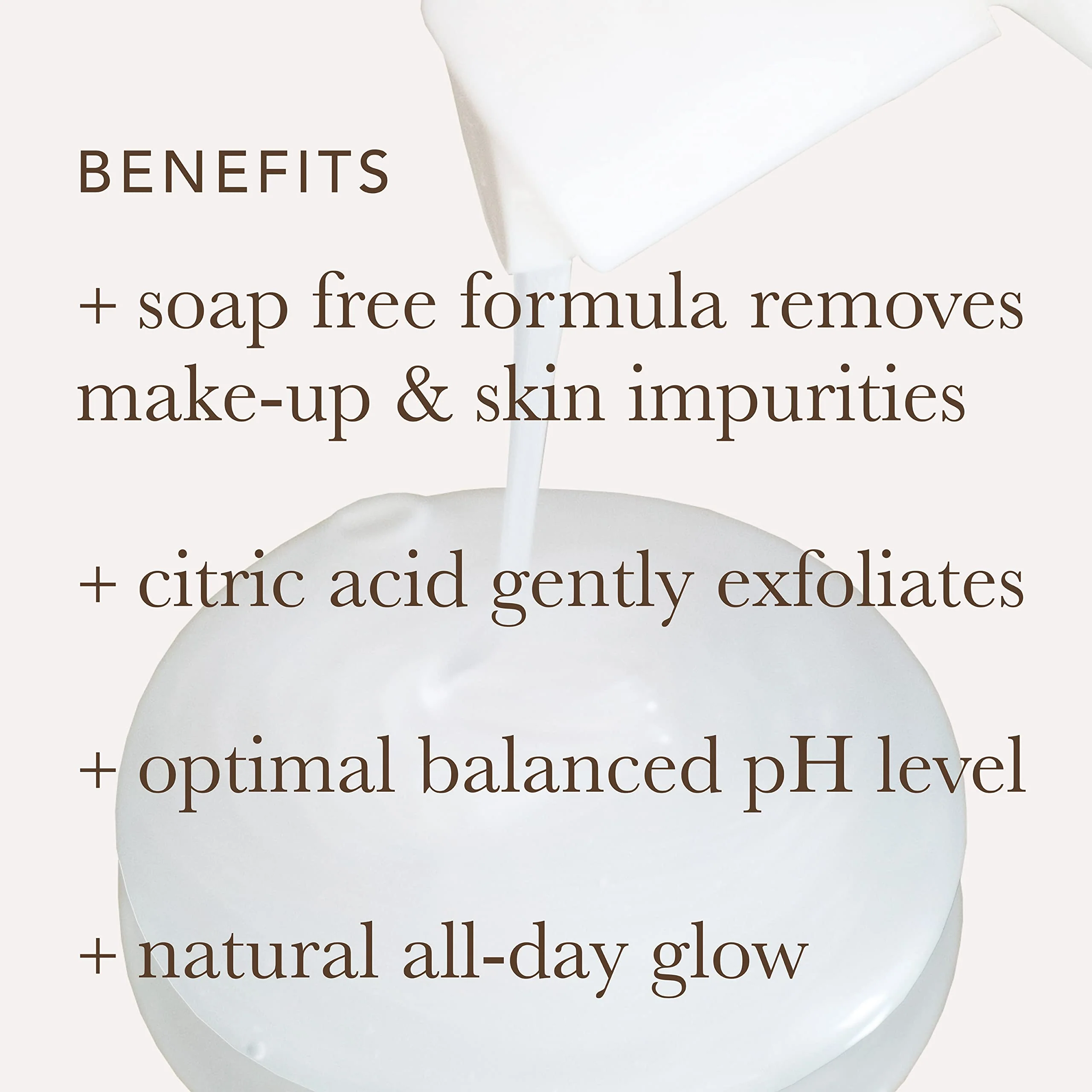 Alpha Skin Care Refreshing Face Wash, Gentle Soap-Free Formula, Citric AHA, Cleanses, Purifies, Tones & Restores pH, All Skin Types, Removes Make-Up & Oil, Anti-Aging Ingredients, 6 Oz - Image 2