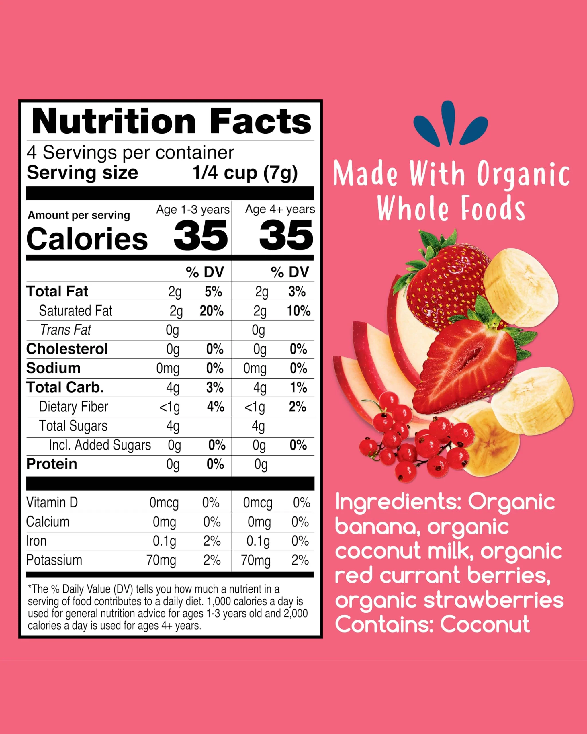 Amara Smoothie Melts - Mixed Red Berries - Baby Snacks Made With Fruits and Vegetables - Healthy Toddler Snacks For Your Kids Lunch Box - Organic Plant Based Yogurt Melts - 6 Resealable Bags - Image 7