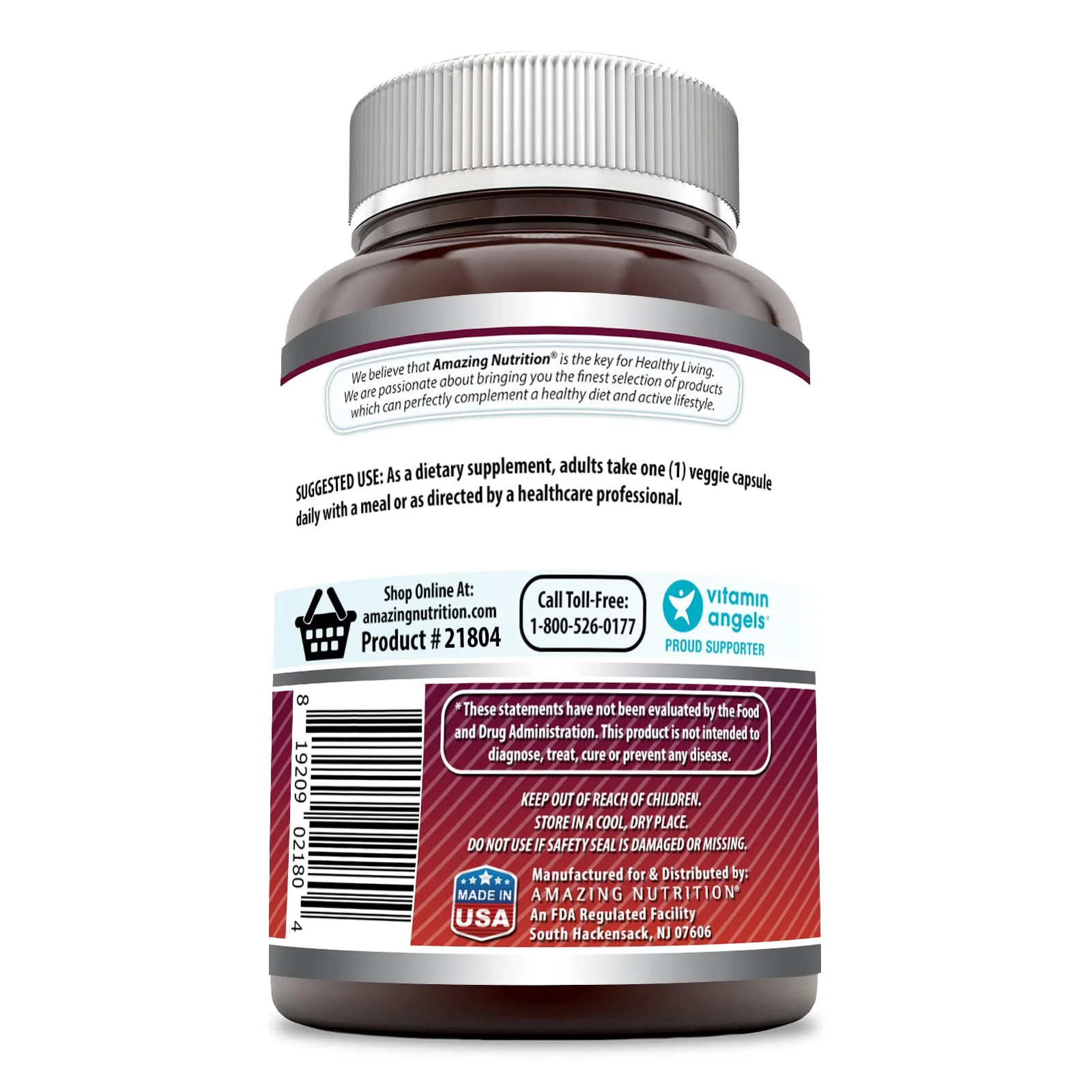 Amazing Formulas Quercetin 500mg Veggie Capsules Supplement | Non-GMO | Gluten Free | Supports Overall Health & Well Being (240 Count) - Image 2