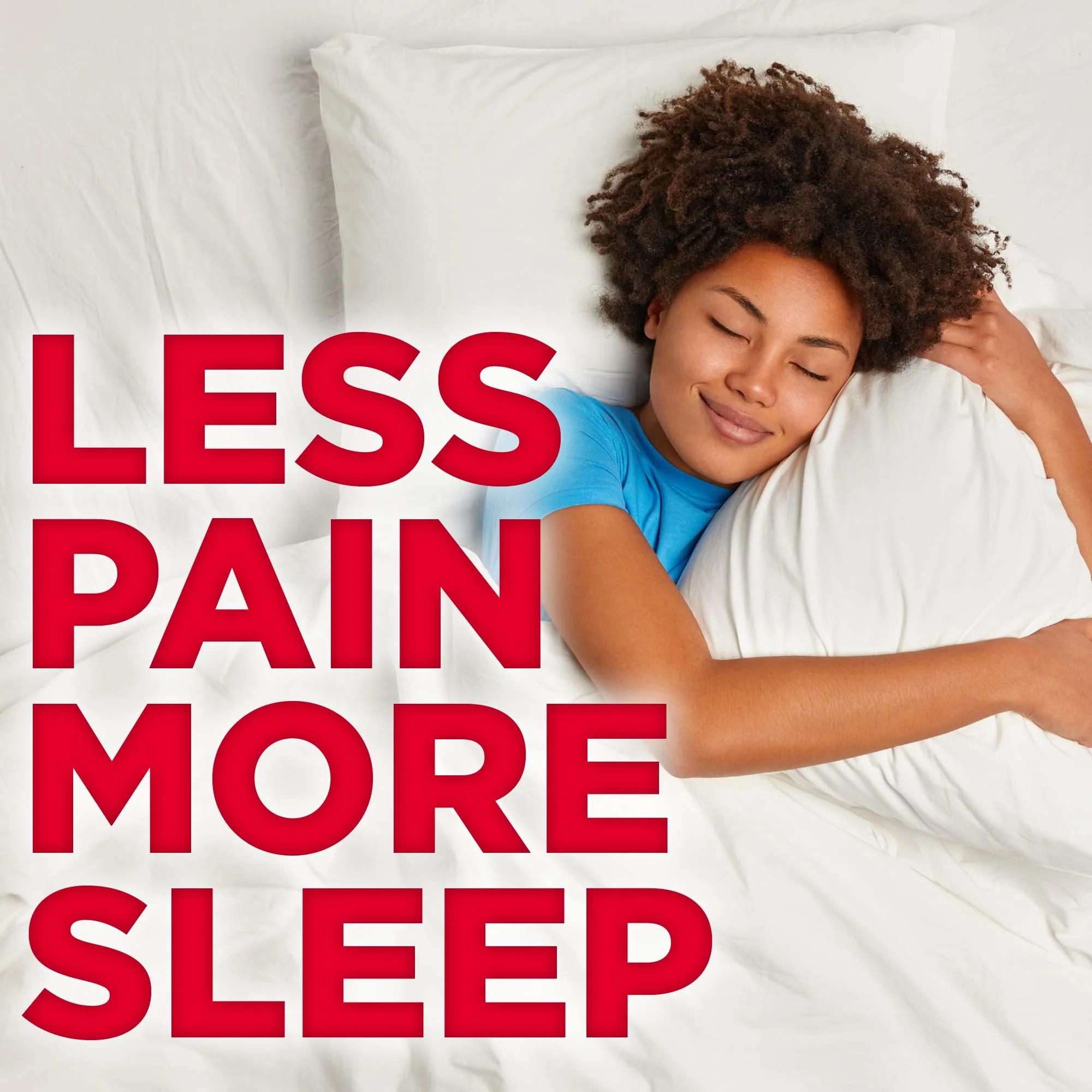 Amazon Basic Care Acetaminophen PM, Pain Reliever Plus Nighttime Sleep Aid, Blue, 100 Count (Pack of 3) - Image 4