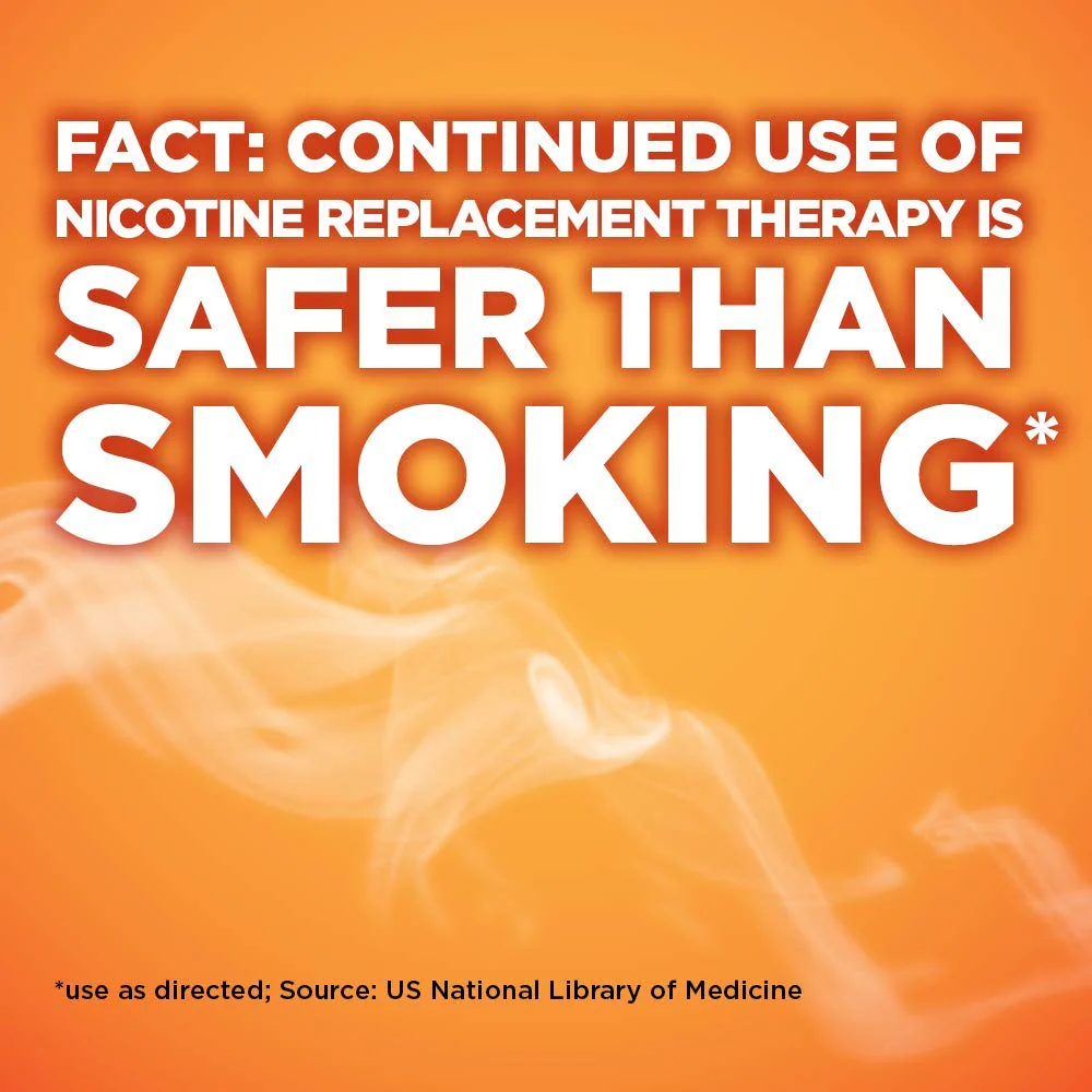 Amazon Basic Care Coated Nicotine Polacrilex Gum, 2 mg, Fruit Flavor, Stop Smoking Aid, Reduces Cravings, Smoking Cessation, 160 Count - Image 5