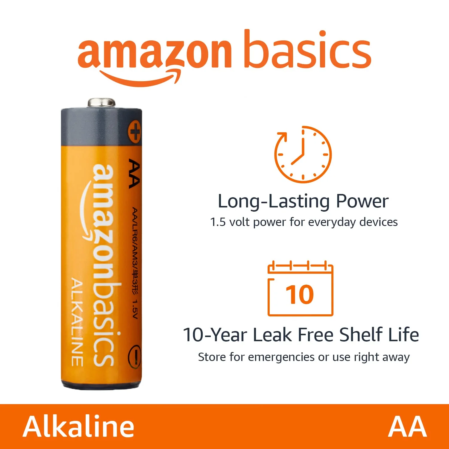 Amazon Basics Alkaline Battery Combo Pack, Set of 20 AA and AAA Batteries (May Ship Separately) - Image 6