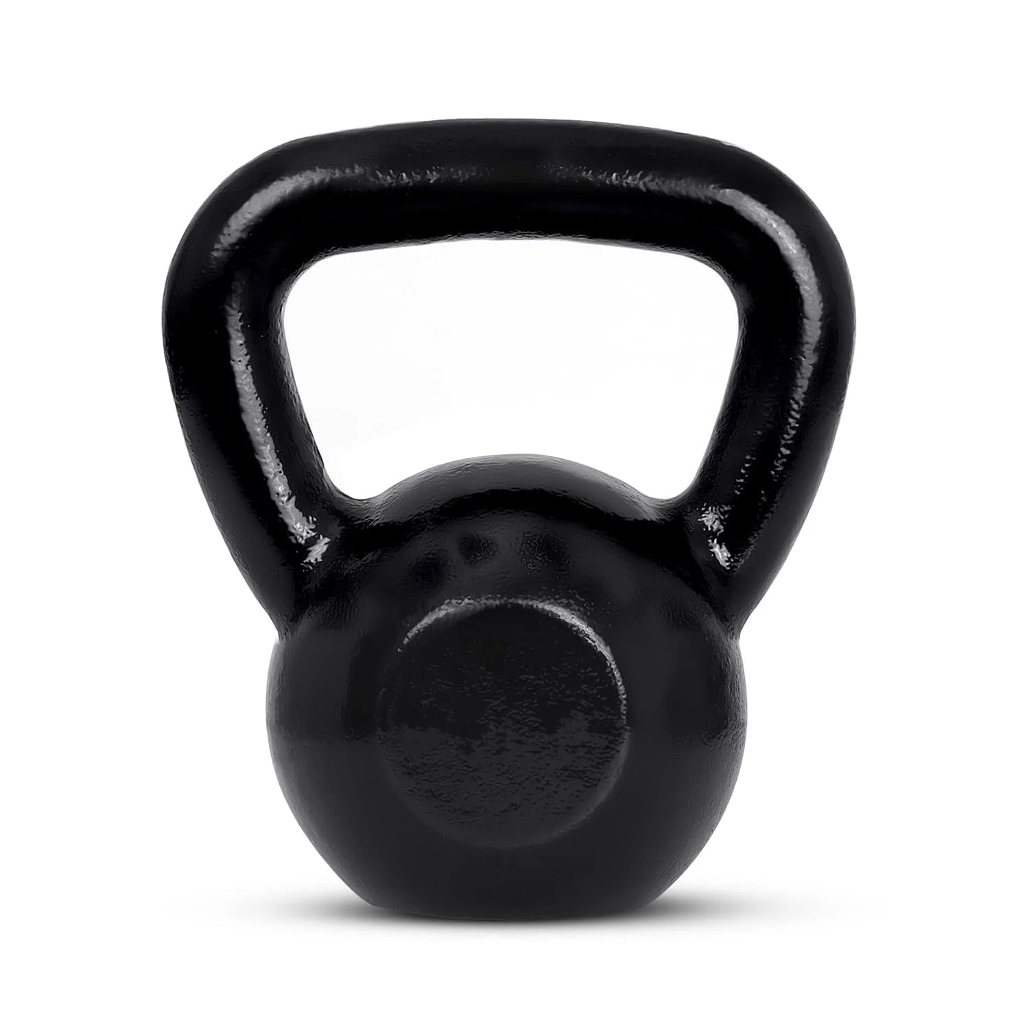 Amazon Basics Cast Iron Kettlebell, 15 Pounds, Black - Image 3