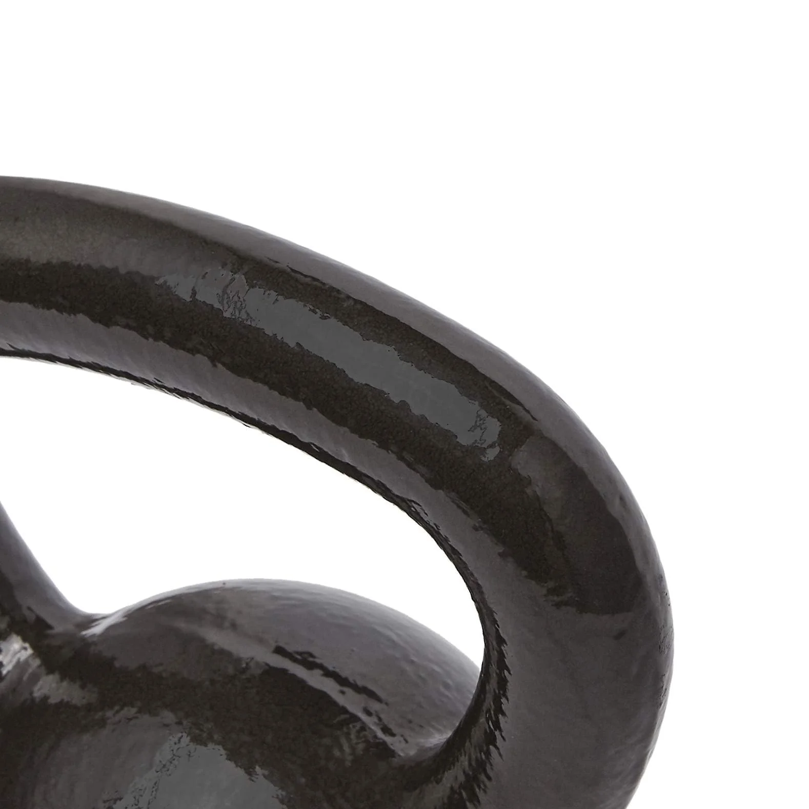 Amazon Basics Cast Iron Kettlebell, 15 Pounds, Black - Image 6