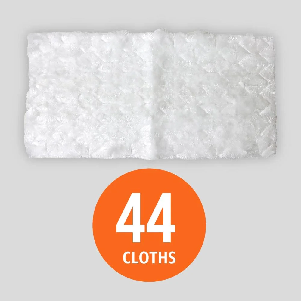 Amazon Basics Heavy Duty Dry Sweeping Cloths to Clean Dust, Dirt, Pet Hair, Fits Swiffer Sweeper Mop Heads, 44 Count (Pack of 1) - Image 6