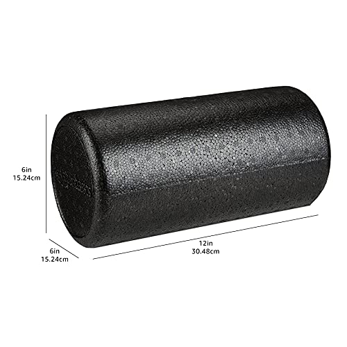 Amazon Basics High Density Foam Roller for Exercise and Recovery, 12 Inches, Black - Image 4
