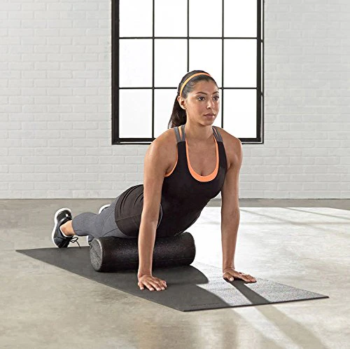 Amazon Basics High Density Foam Roller for Exercise and Recovery, 18 Inches, Black - Image 2