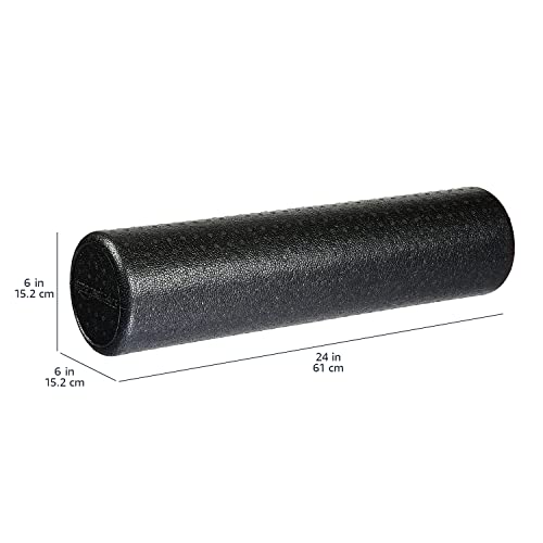 Amazon Basics High Density Foam Roller for Exercise and Recovery, 24 Inches, Black - Image 3