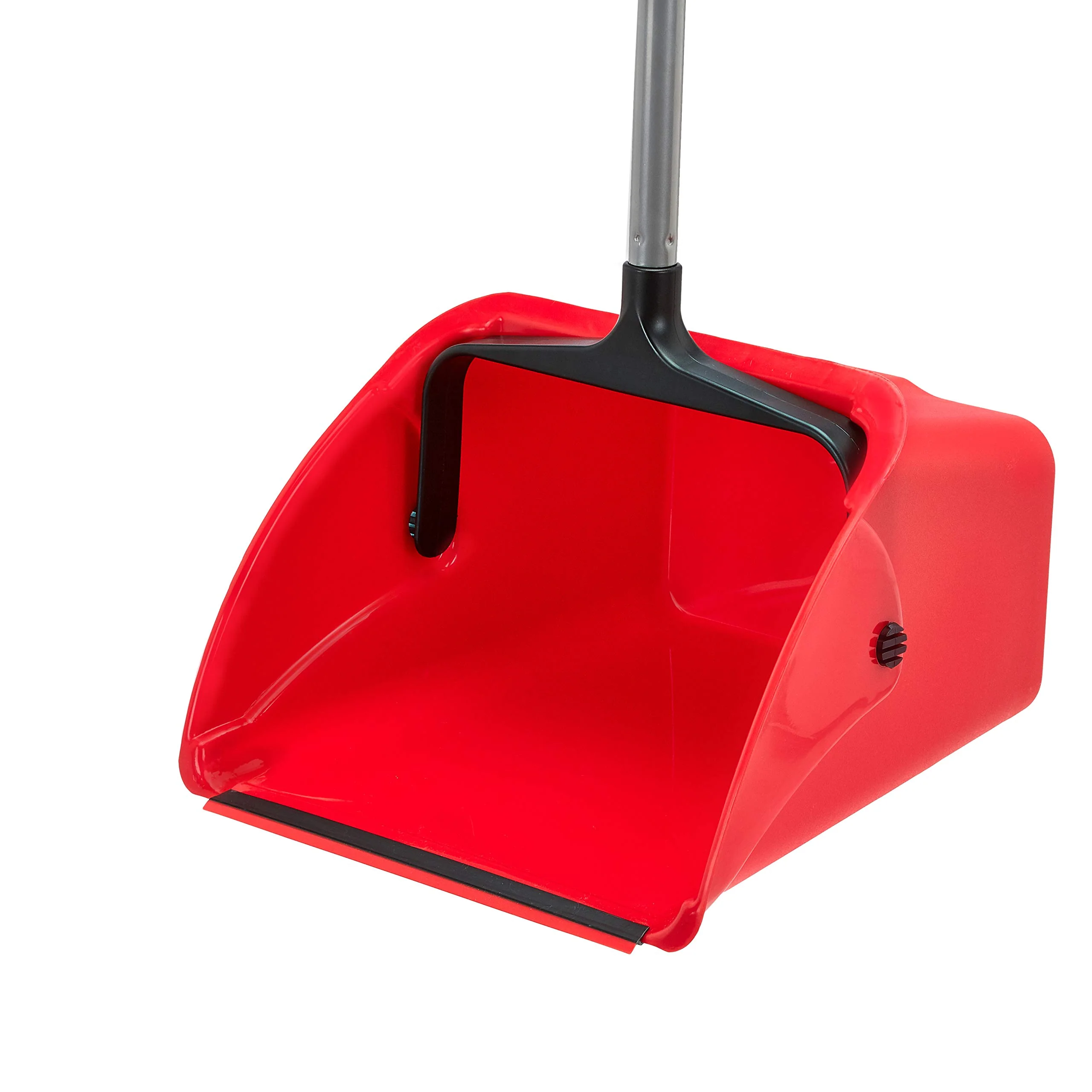 Amazon Basics Jumbo Lobby Dustpan, Indoor Outdoor Use, 6-Pack, Red - Image 5