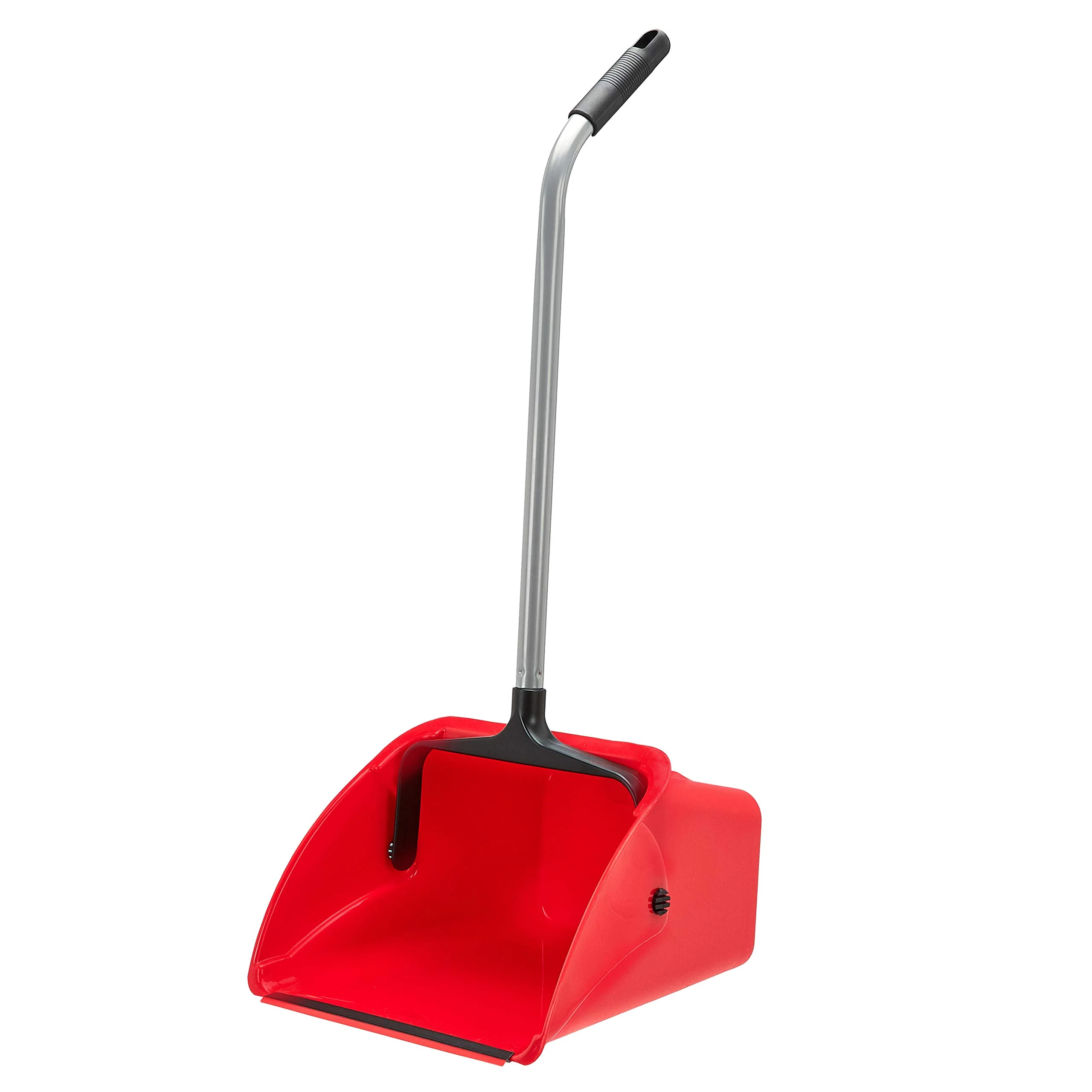 Amazon Basics Jumbo Lobby Dustpan, Indoor Outdoor Use, 6-Pack, Red - Image 7