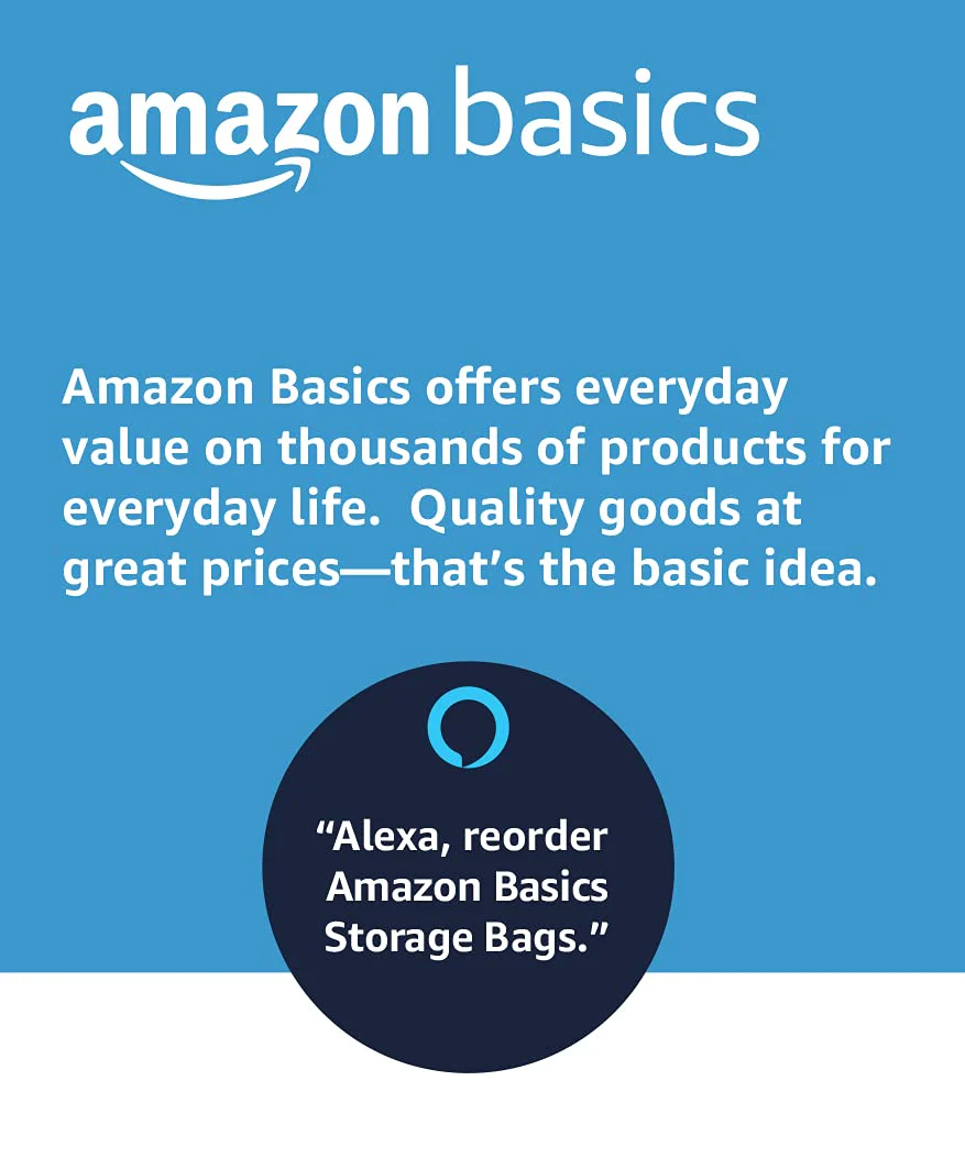 Amazon Basics Reclosable Food Storage Snack Bags,300 Count (Pack of 2) - Image 5