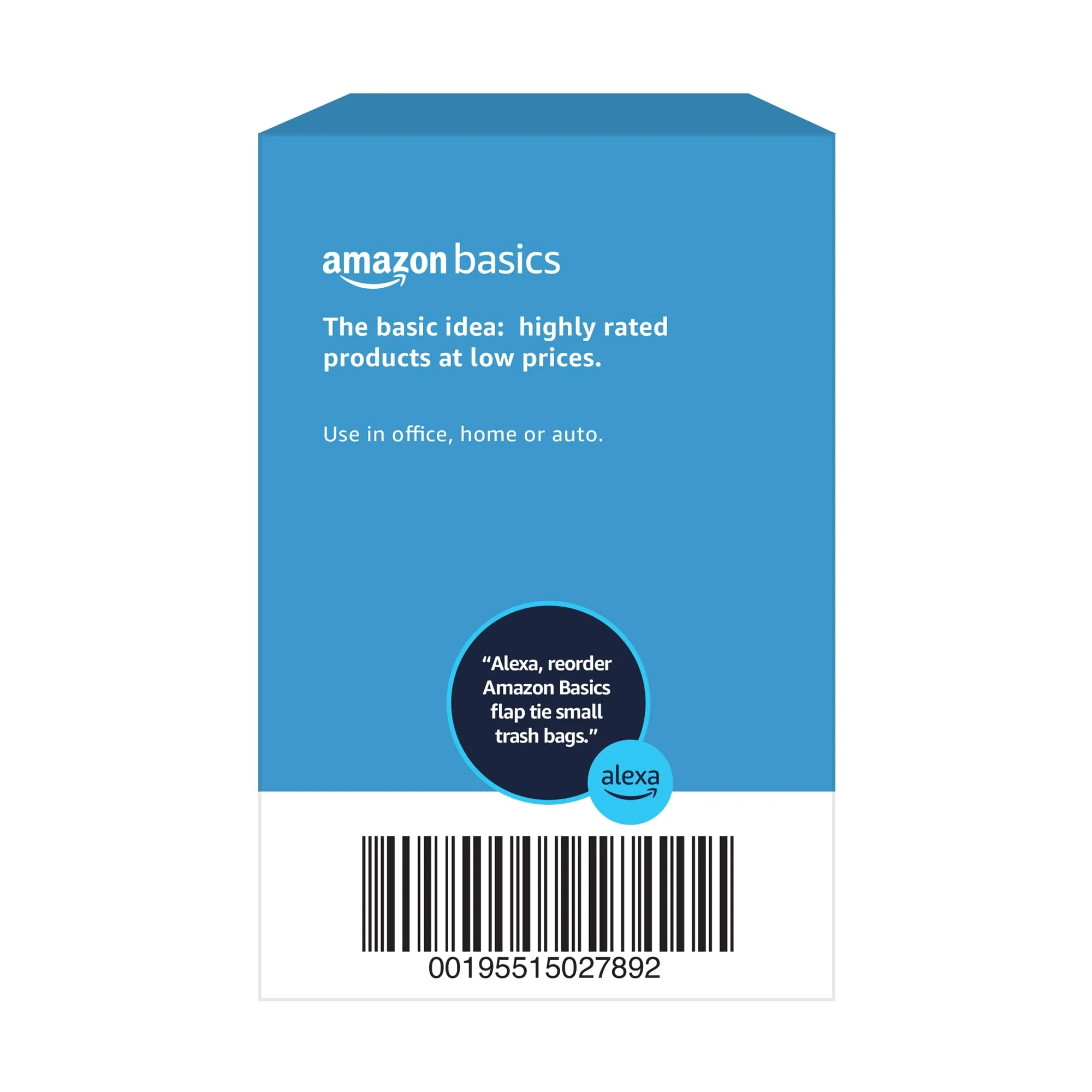 Amazon Basics Small 4 Gallon Trash Bags with Flap Ties, Fresh Scent, Odor Control, 0.5 mil Thick, 80 Count - Image 6