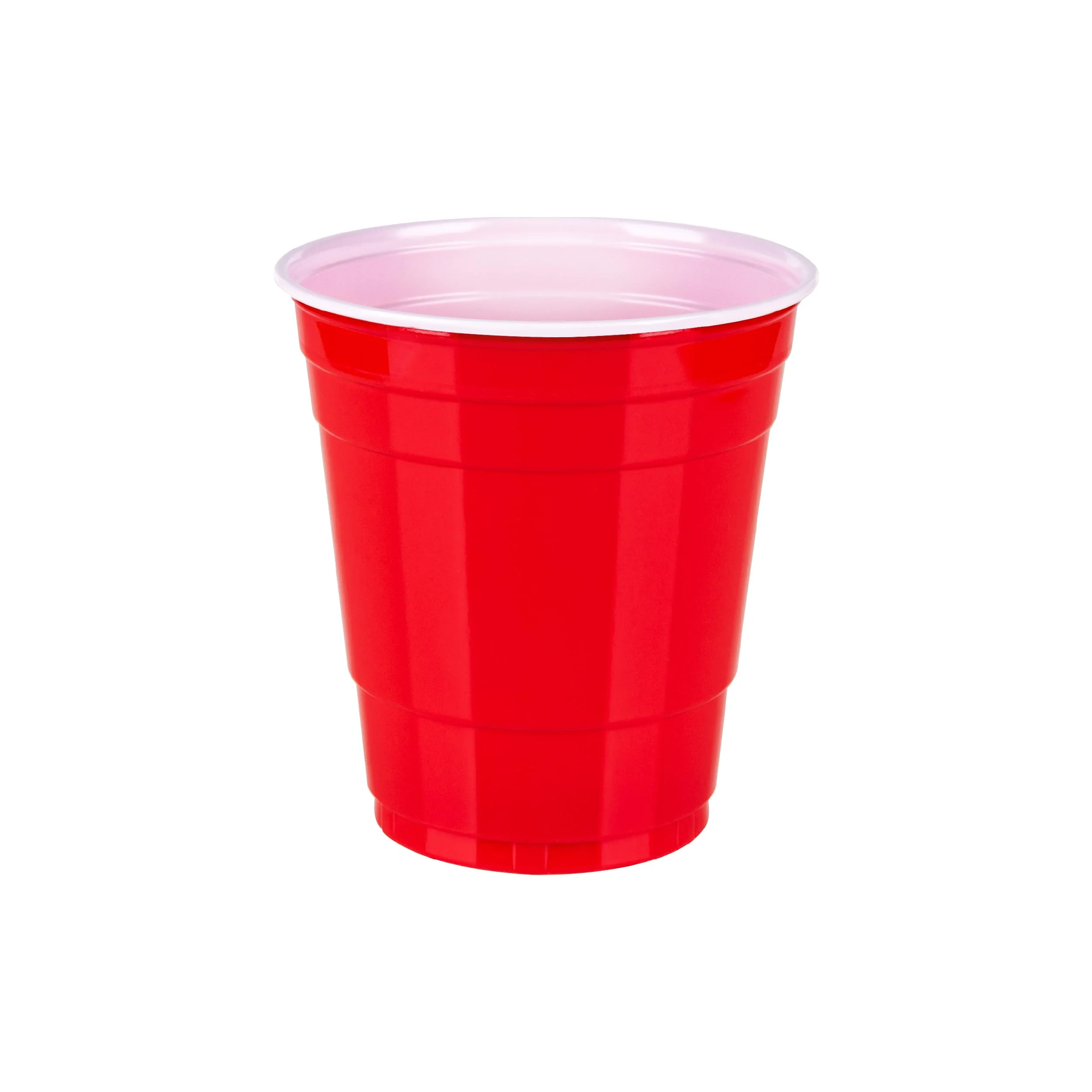 Amazon Basics Small Disposable Red Plastic Party Cups, BPA-Free, 9oz, 50 Count - Image 6