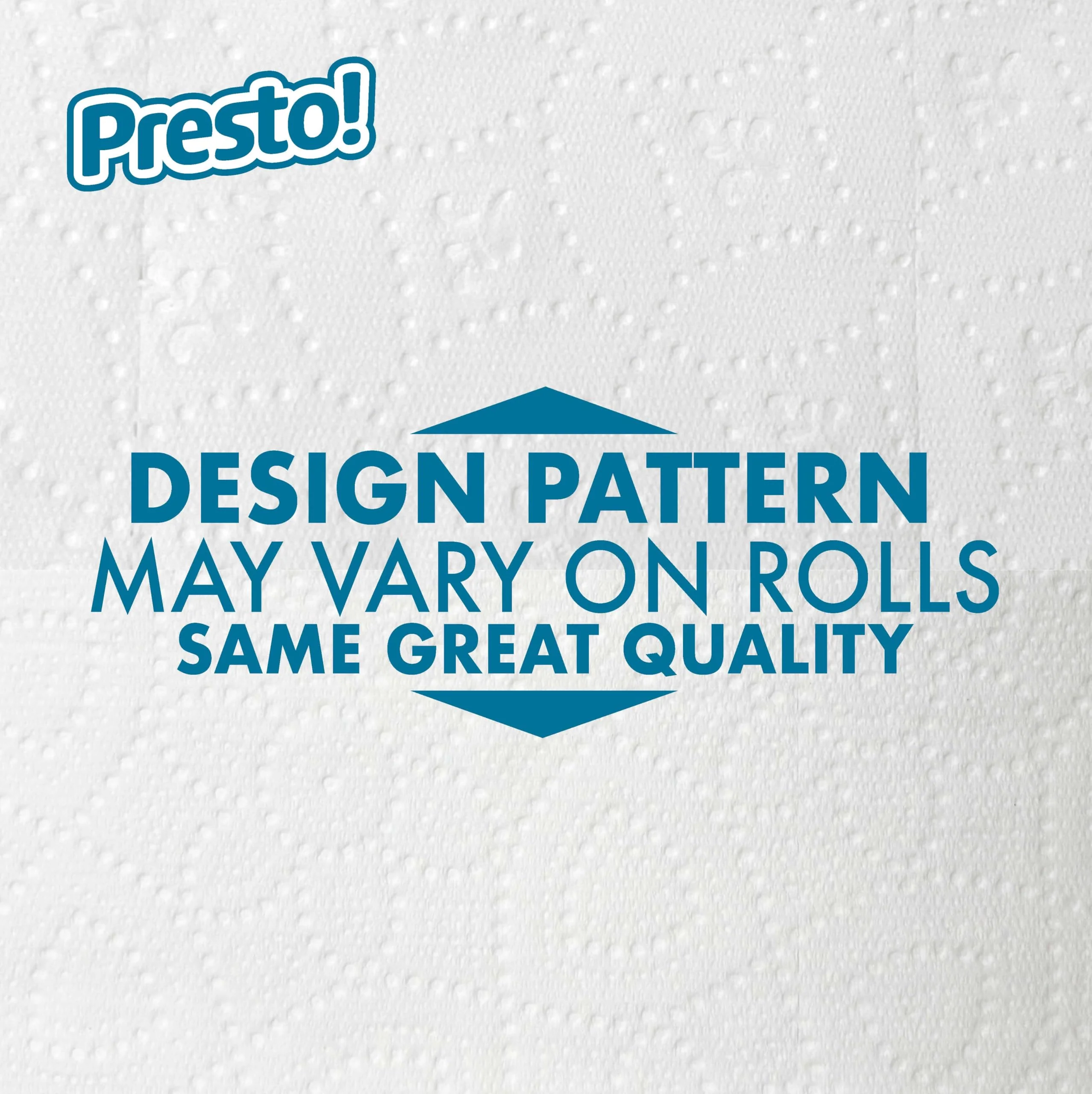 Amazon Brand - Presto! 2-Ply Ultra-Soft Toilet Paper, Septic-Safe, 24 Family Mega Rolls = 120 Regular Rolls, 308 Sheets, Unscented, Pack of 4 - Image 5
