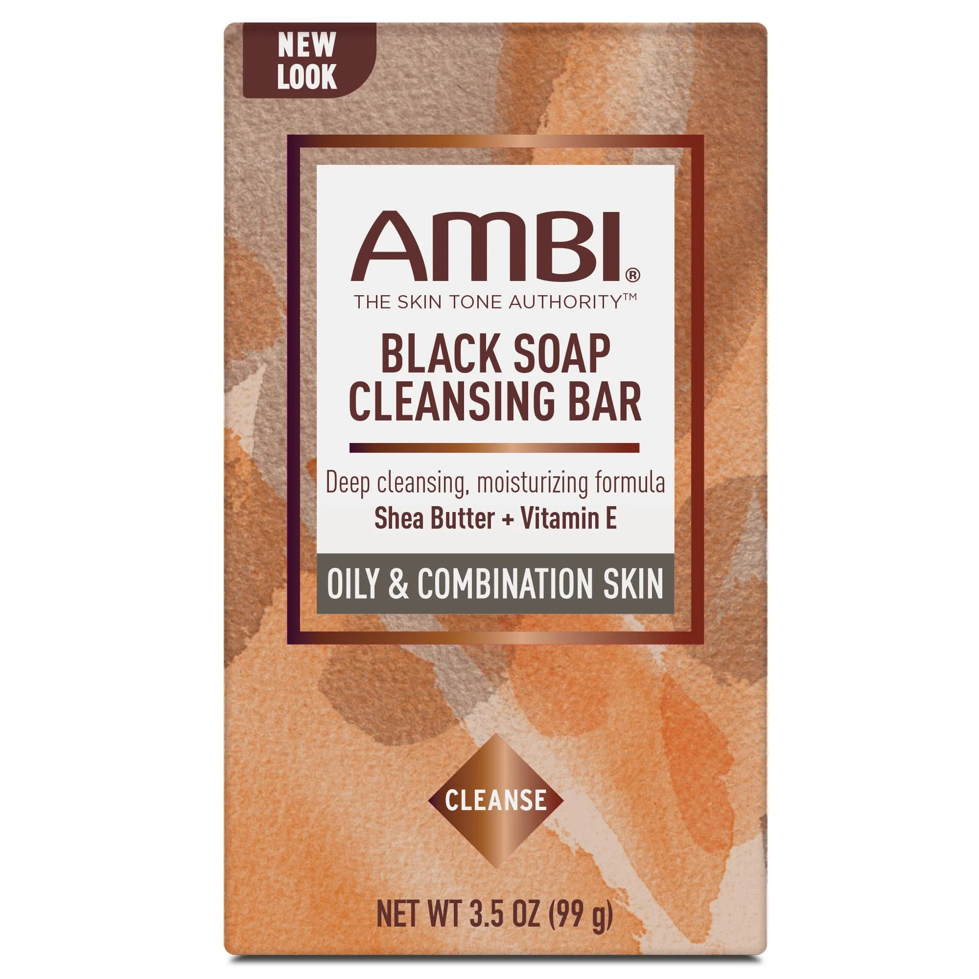 Ambi Skincare Black Soap with Shea Butter, 3.5 Oz (Pack of 6) - Image 2