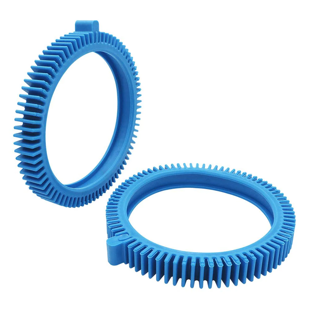 AMI PARTS 896584000-143 Blue Front Tires Kit with Super Hump& 896584000-082 Blue Standard Back Tire Replacement Part for Pool Cleaners(Pack of 2 Each) - Image 6