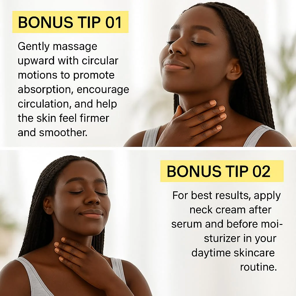 AMZEYE Tighten and Lift Neck Cream, Instant Face Lift Cream, 1.7 fl oz, Firming Fine lines, Loose & Sagging On Face, Decollete & Other Skin Areas - Image 5