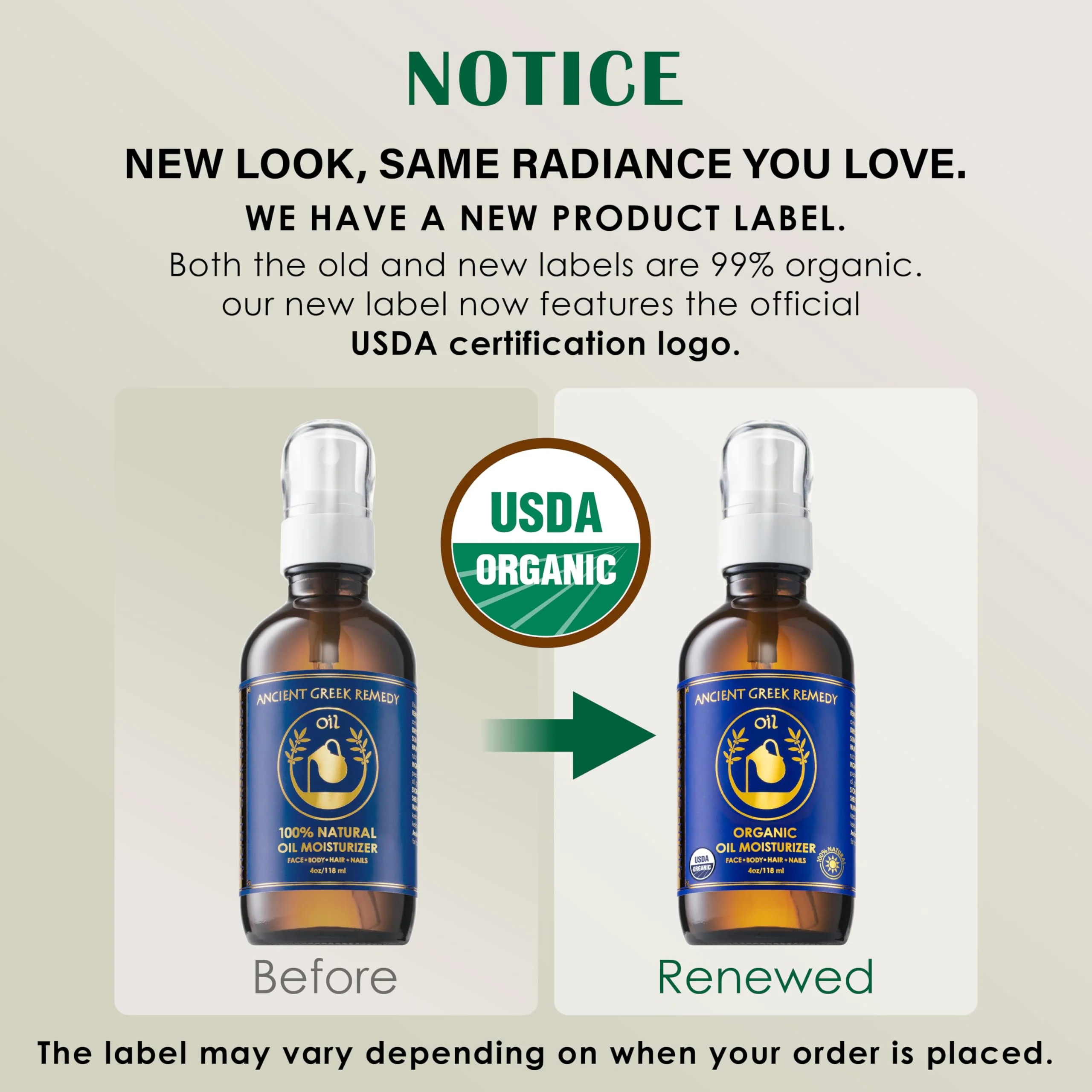 Ancient Greek Remedy Body Oil - Organic After Shower Face Oil & Body Moisturizer for Dry Skin - Almond, Jojoba, Olive, Lavender, Vitamin E Oils - Natural Clean Facial Skincare for Women & Men 4 oz - Image 8