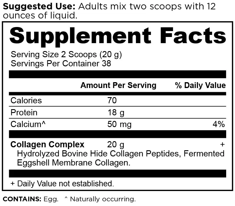 Ancient Nutrition Collagen Peptides, Collagen Peptides Powder, Unflavored Hydrolyzed Collagen, Supports Healthy Skin, Joints, Gut, Keto and Paleo Friendly, 38 Servings, 20g Collagen per Serving - Image 7