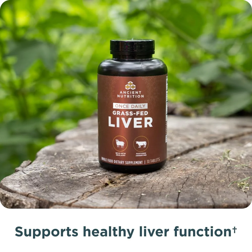 Ancient Nutrition Organ Supplements, Once Daily Grass-Fed and Wild Organ Complex Capsules, Beef & Lamb Liver, Supports Healthy Blood, Gut, and Liver, 30 Ct - Image 7