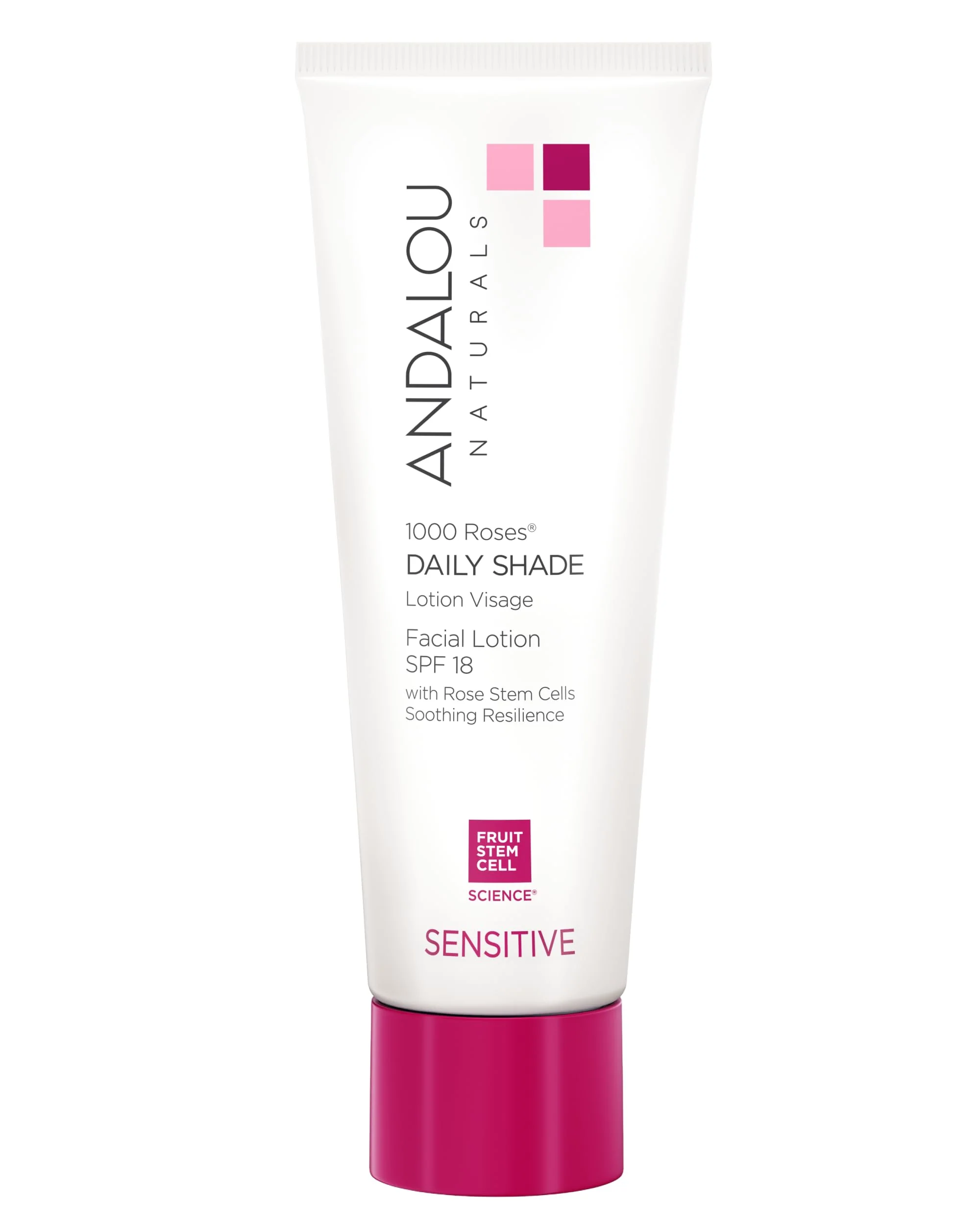 Andalou Naturals, Daily Shade Sensitive Rose Stem Cells, 2.7 Fl Oz