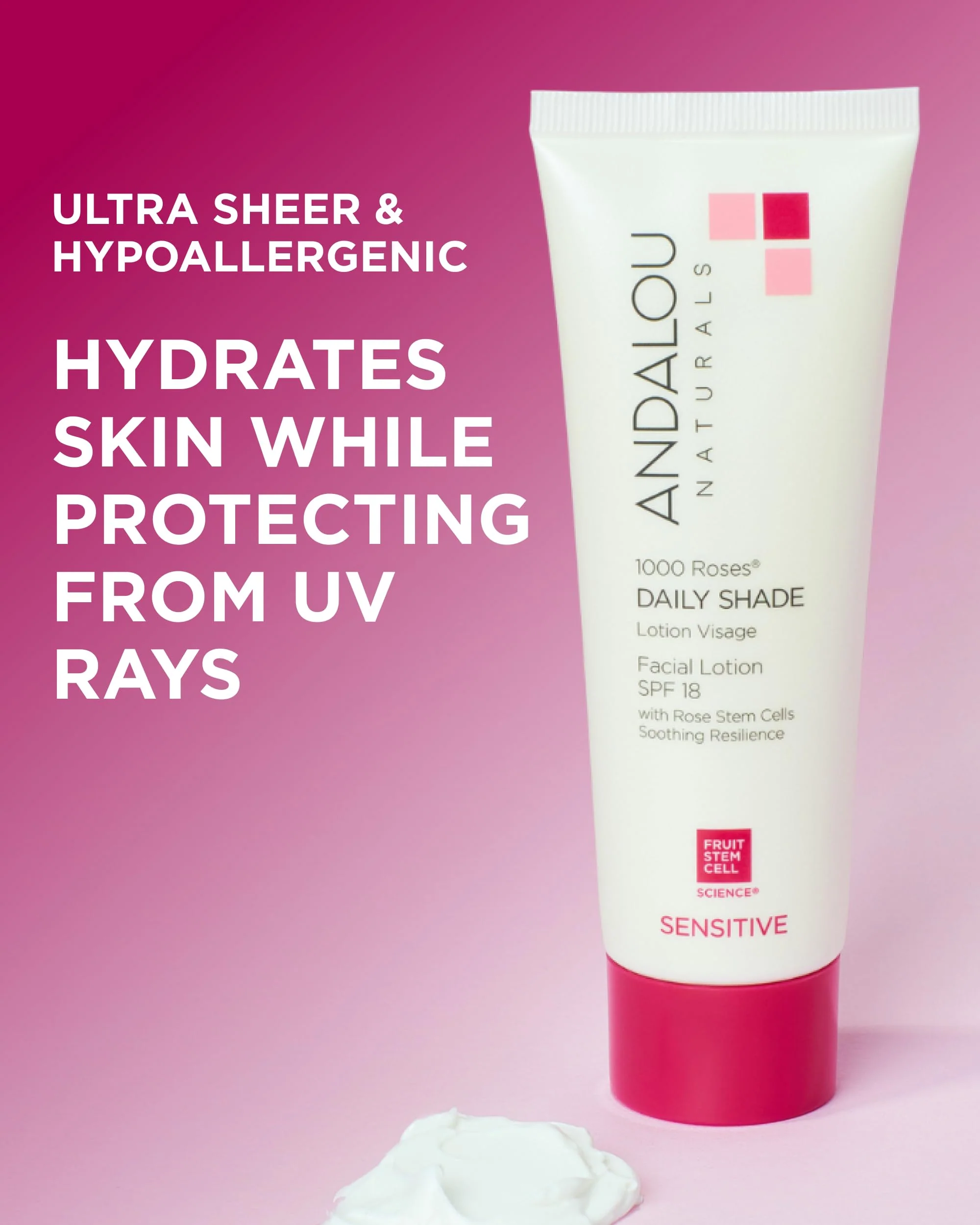 Andalou Naturals, Daily Shade Sensitive Rose Stem Cells, 2.7 Fl Oz - Image 6