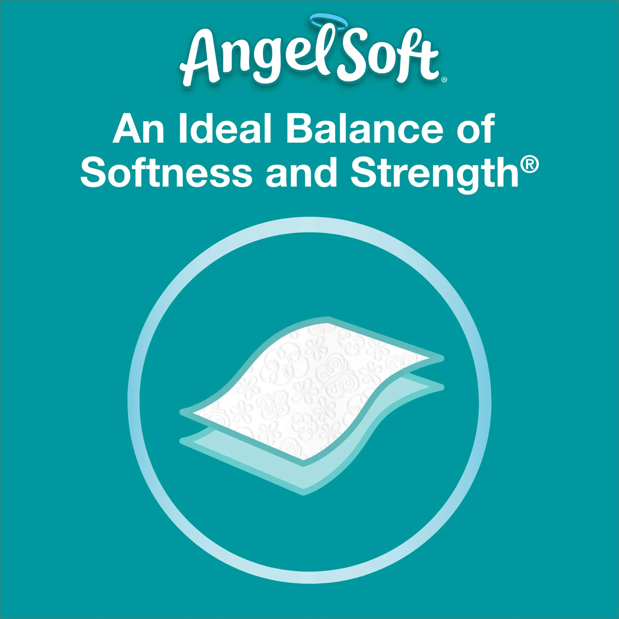 Angel Soft® Toilet Paper, 2-Ply Bath Tissue, 9 Rolls (pack of 4) - Image 5