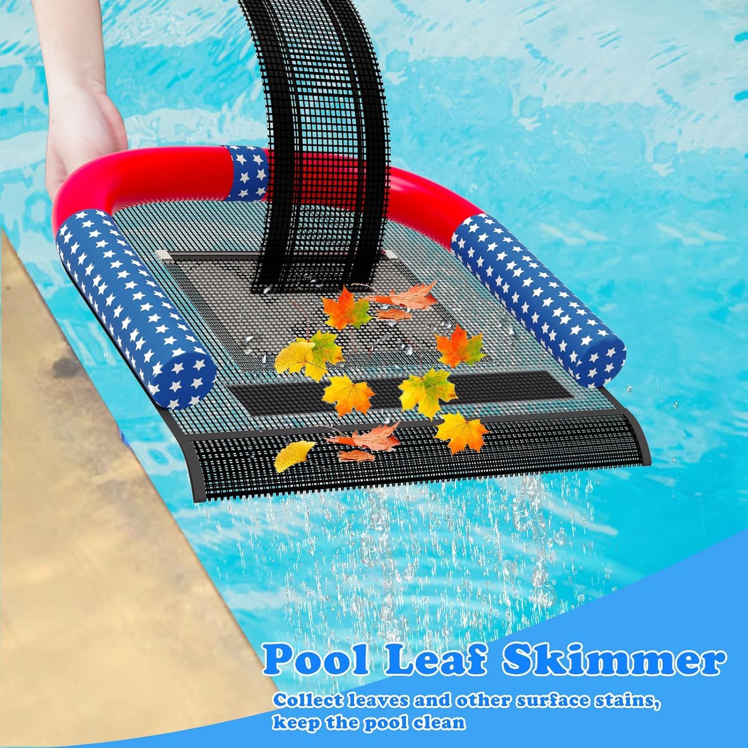 Animal Saving Escape Ramp with Pool Surface Skimmer Catcher, Floating Ramp Rescues, Pond & Pool Critter Escape Ramp Saving Frogs, Toads Animal Mice, Birds - Image 5
