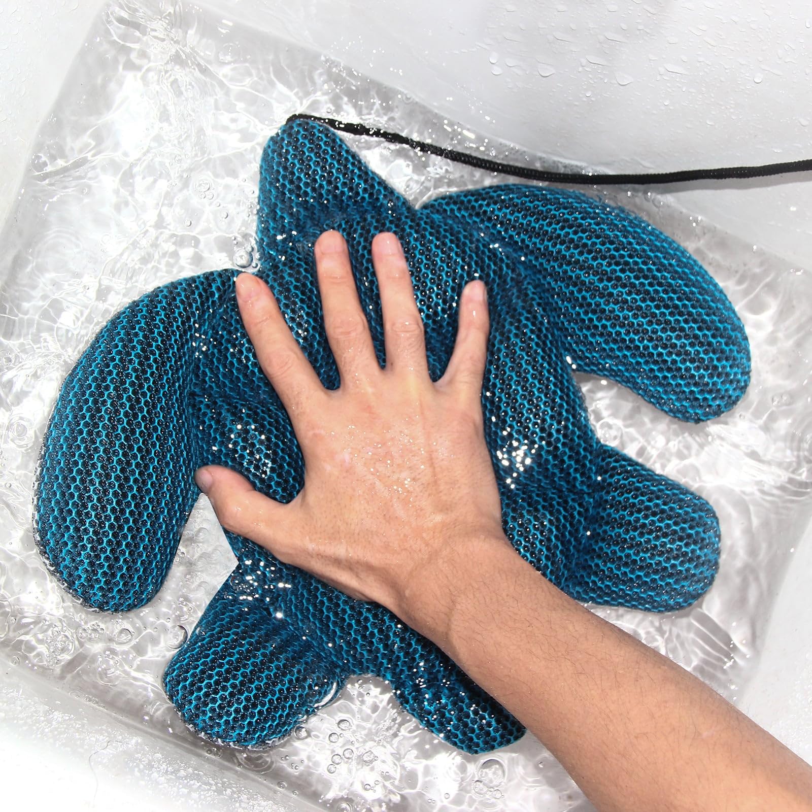 ANSLCA 2 Pack Hot Tub Scum Absorber for Spa Hot Tub Cleaner, Oversized 3XL-Scum Turtle Hot Tub Cleaner Hot Tub Sponges - Must Have Hot Tub Accessories - Keeps Your Spa Hot Tub Water Clean and Clear - Image 5
