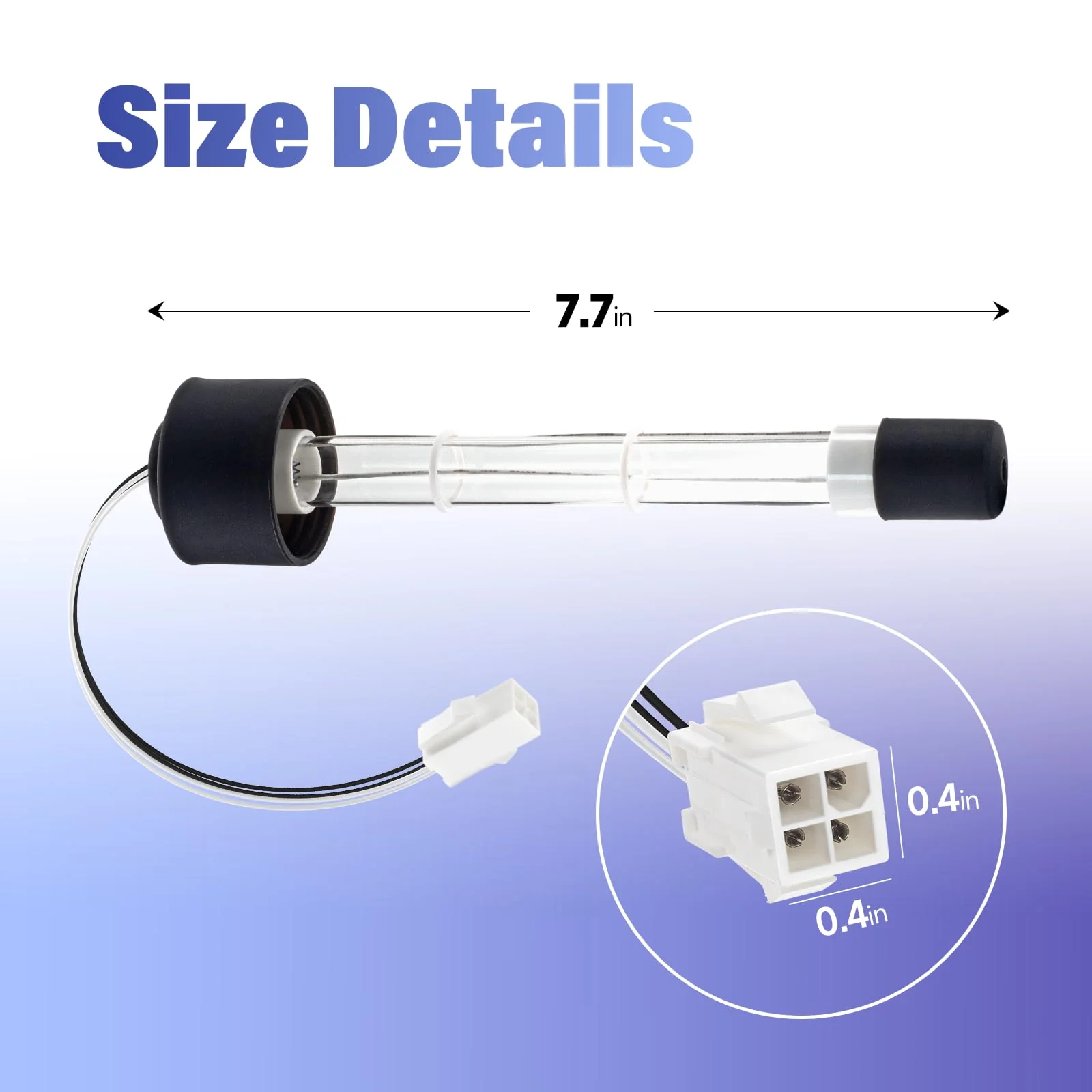 ANTOBLE Clear Ray XL Replacement Bulb, 6472-841 Spa UV Bulb for Jacuzzi Hot Tub J-200, J-300, J-400, J-LX Series and Sundance Hot Tub Spas (2 Pack) - Image 7