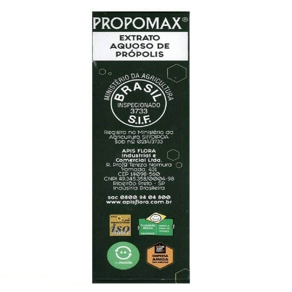 Apis Flora Brazilian Green Bee Propolis, High in Flavonoids and Artepillin-C 7, Wax-Free, Alcohol Free, 30ml (Pack of 2)